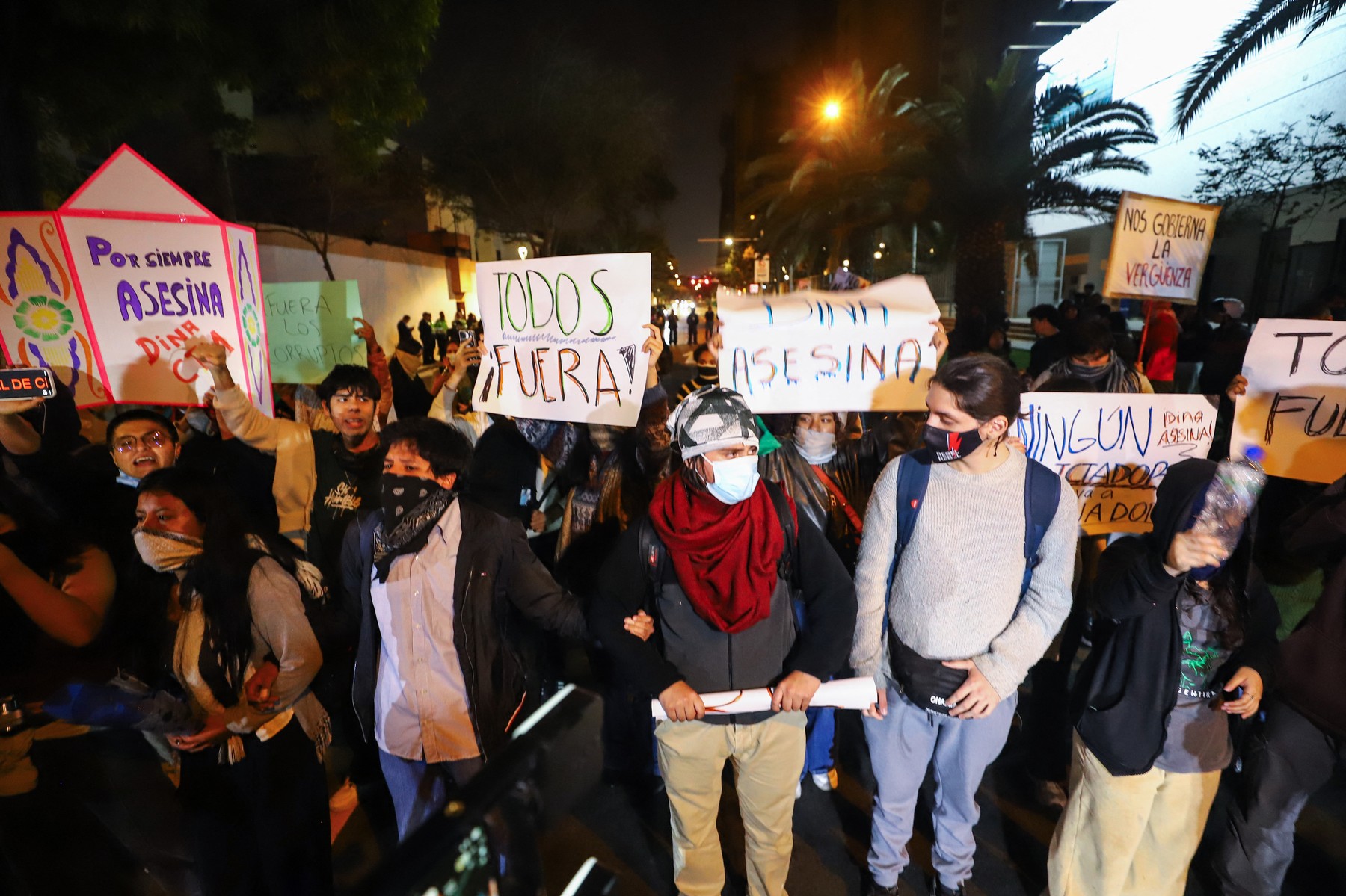 Protest v Peruju proti predsednici Dini Boluarte