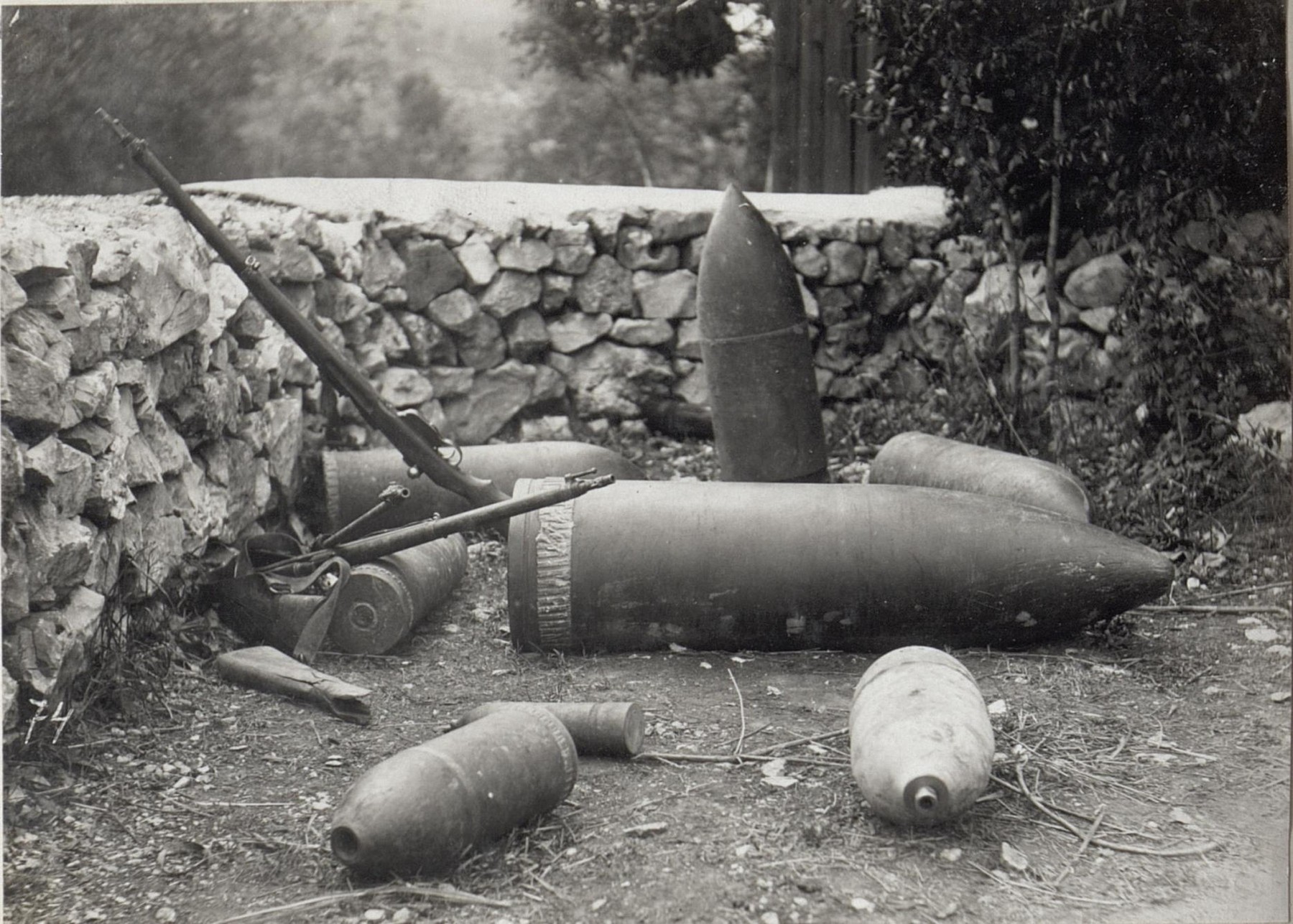 topovski izstrelki soška fronta Foto PROFIMEDIA