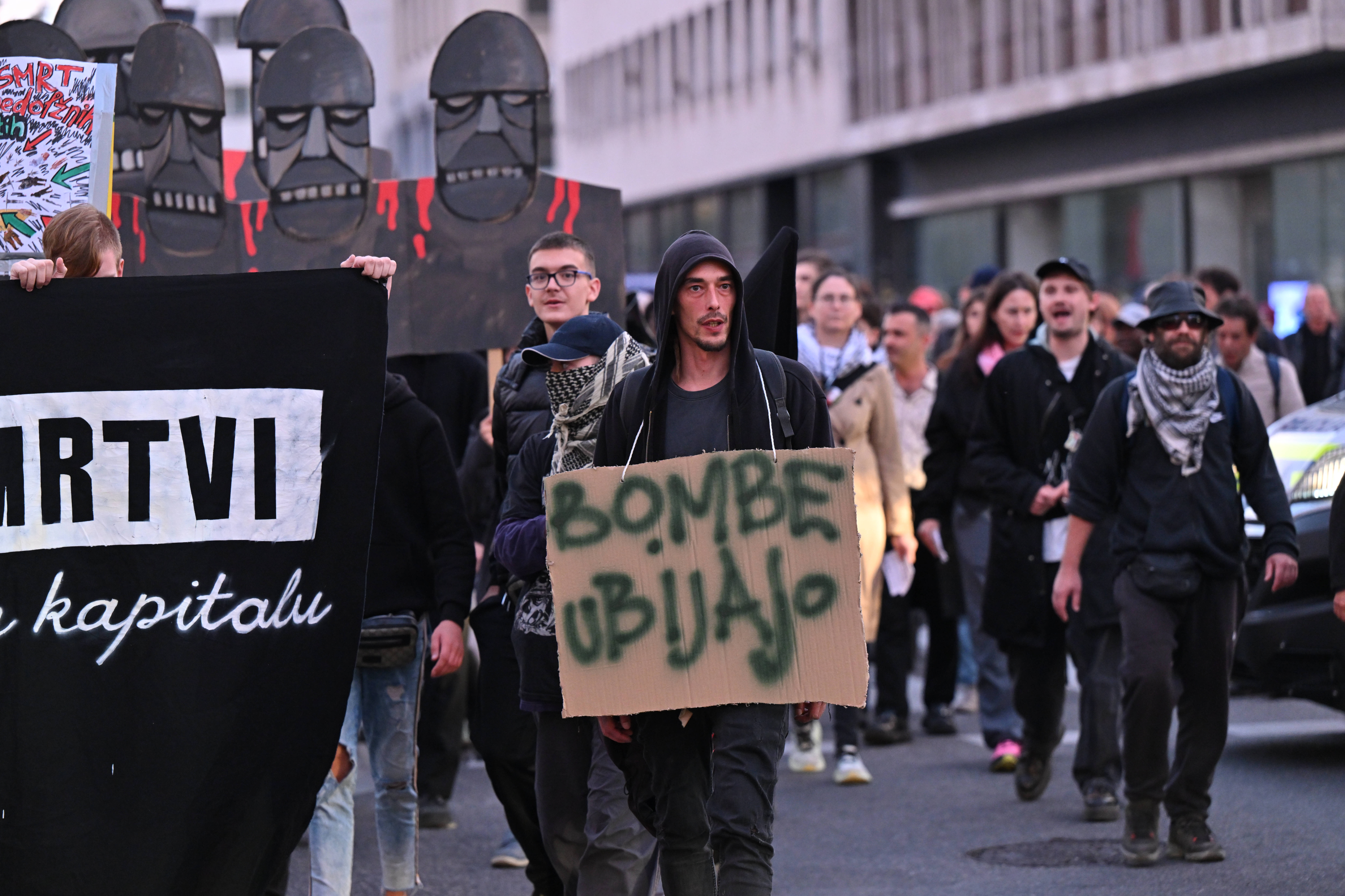 Protest proti zvezi Nato
