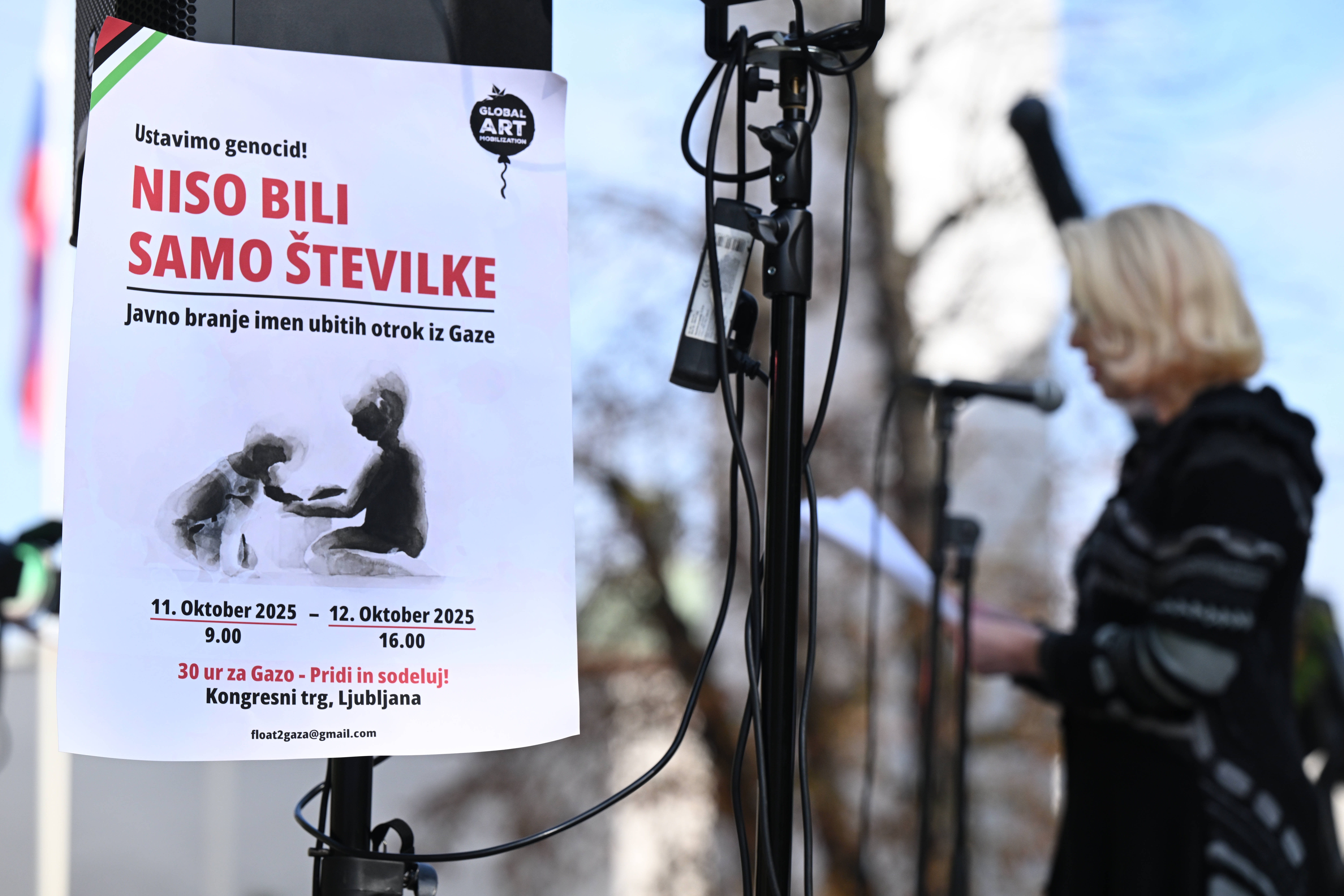 Branje na Kongresnem trgu