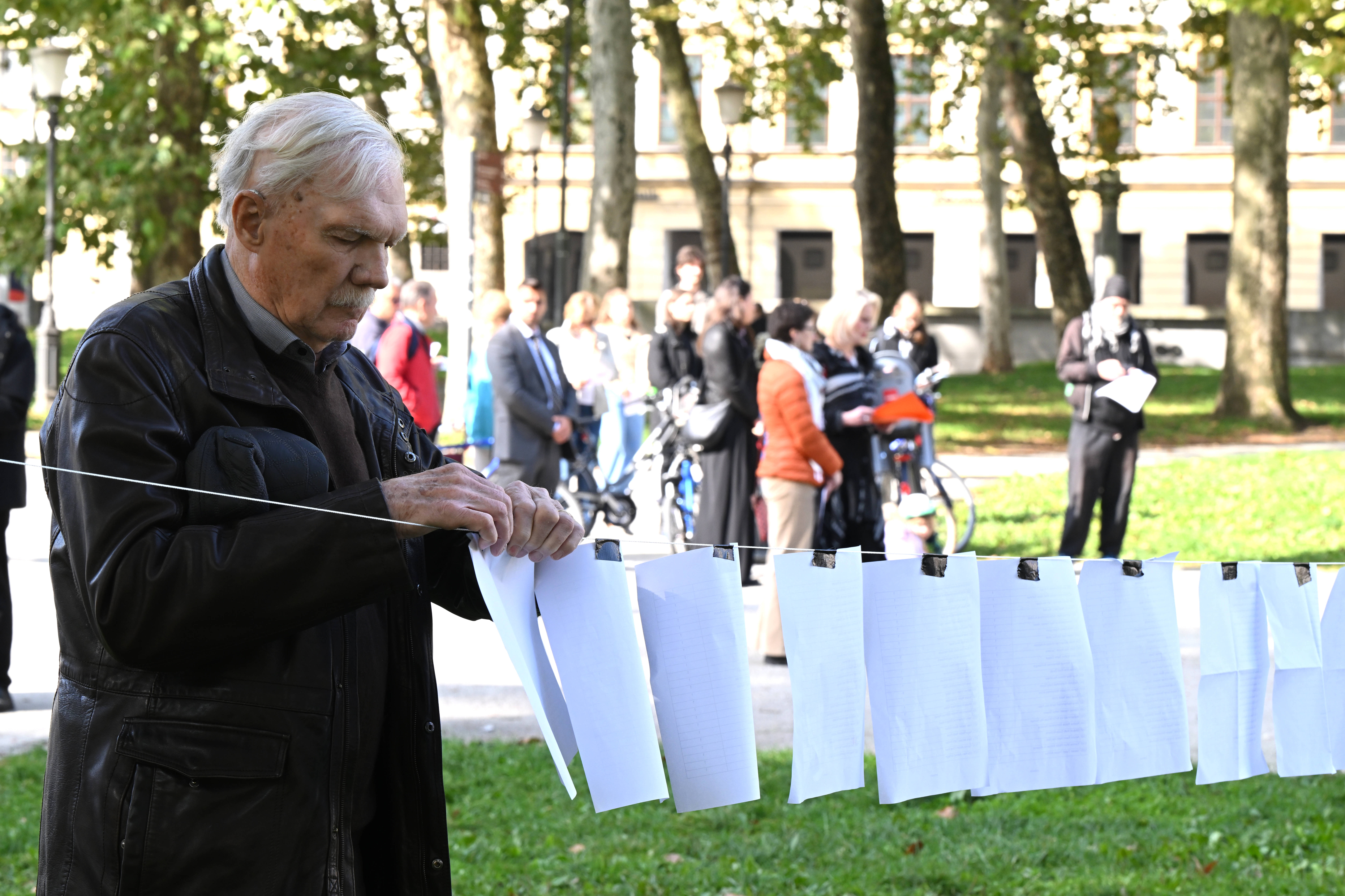 Branje na Kongresnem trgu