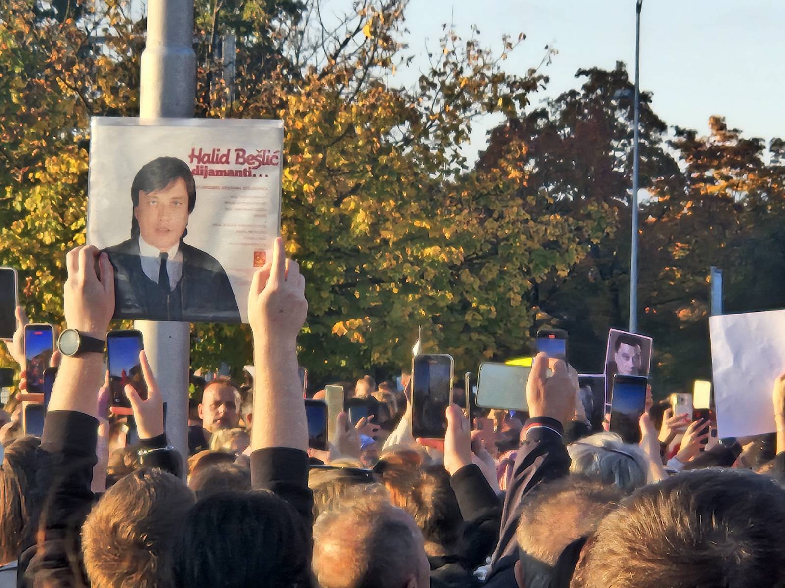 halid bešlić, spominska slovesnost