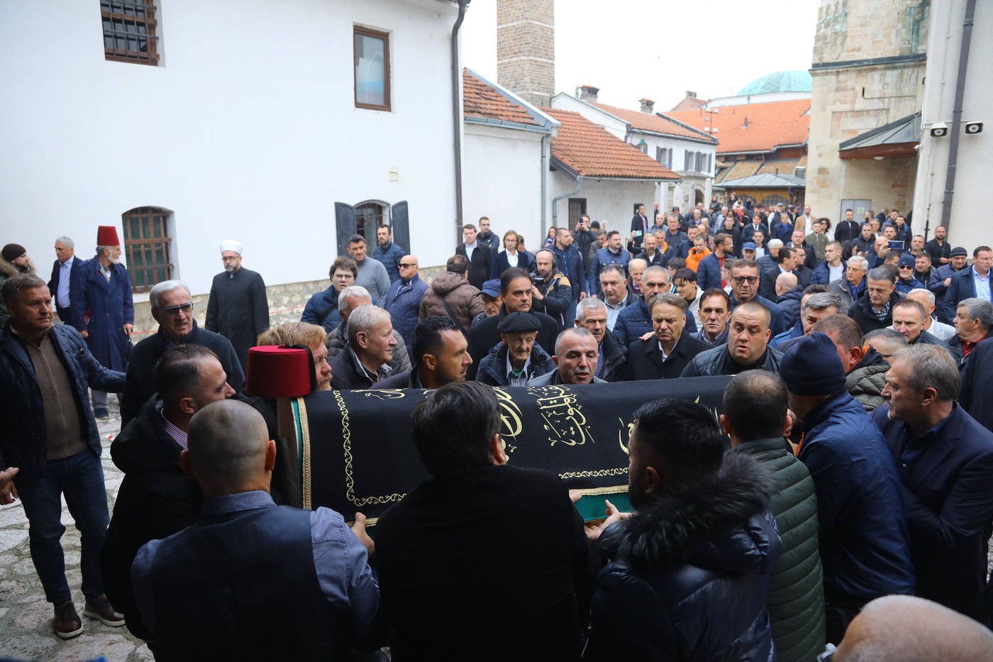 Pogreb Halida Bešlića v Sarajevu