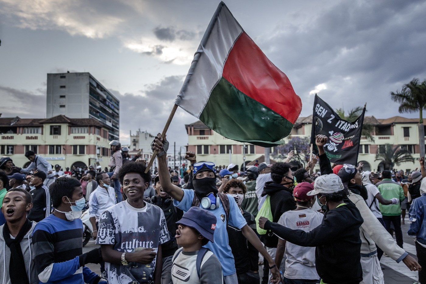 Protest na Madagaskarju