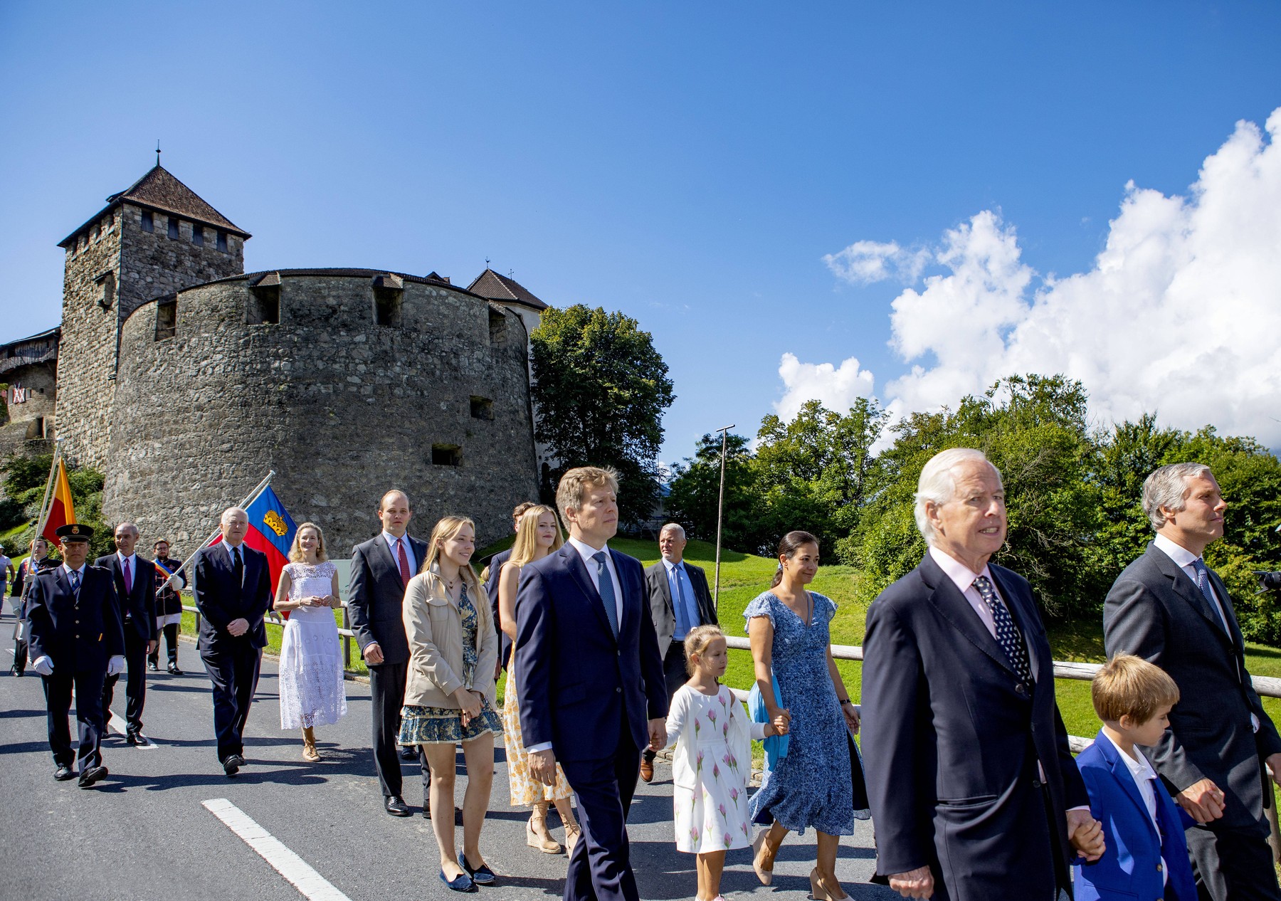 Lihtenštajnska knežja družina