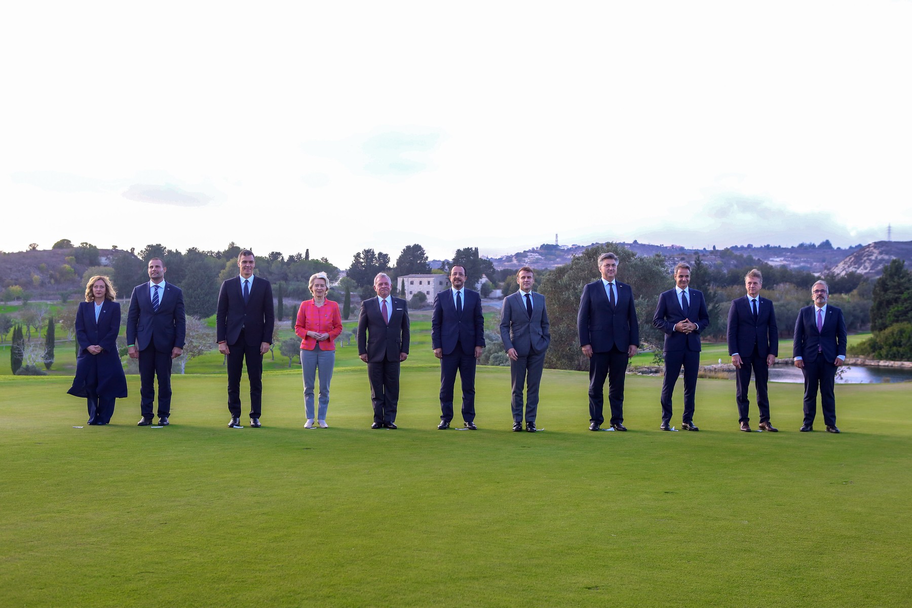 Voditelji držav skupine MED9