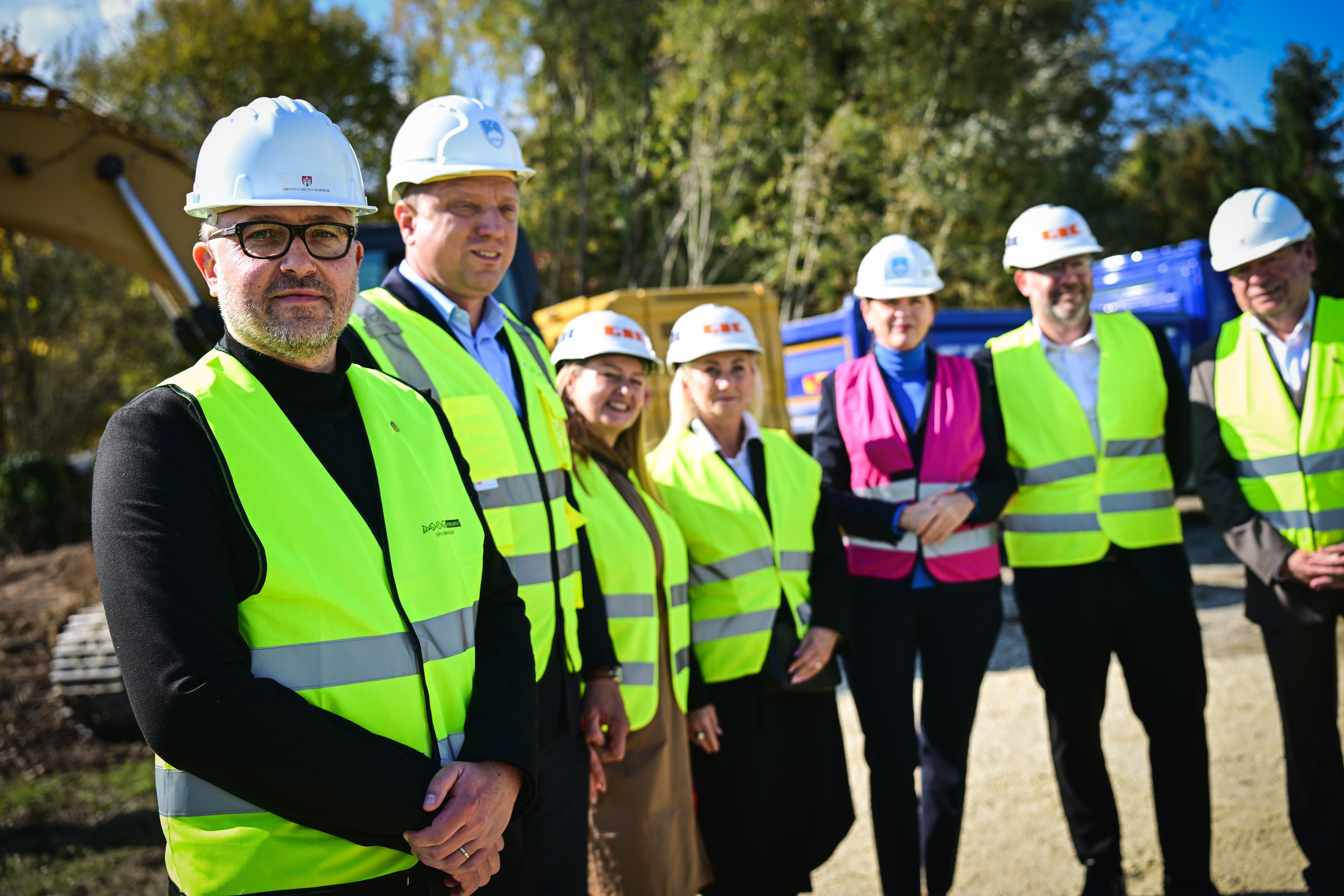 Dogodek ob začetku gradnje zahodne obvoznice v Mariboru, promet, politika, Alenka Bratušek,Gregor ReichenbergFoto:Marko Pigac/F.A.Bobo