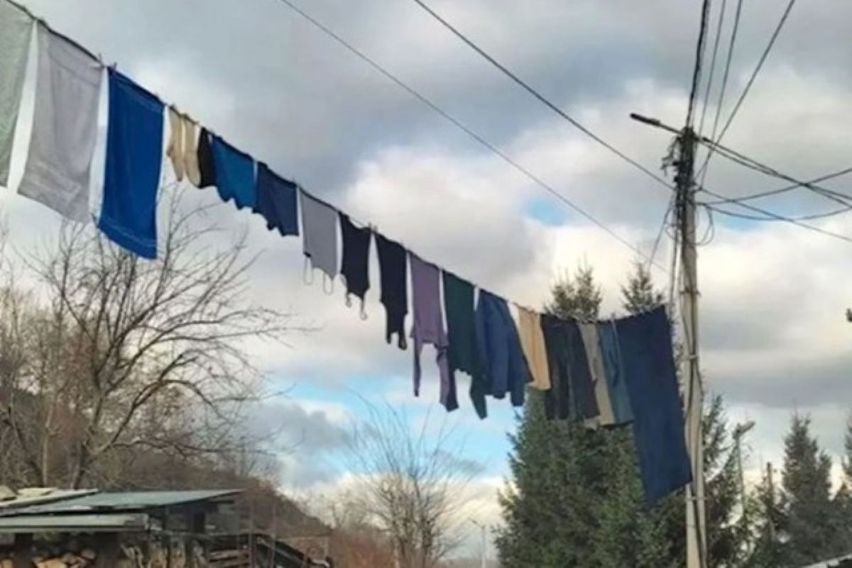 Sušenje perila na električni napeljavi