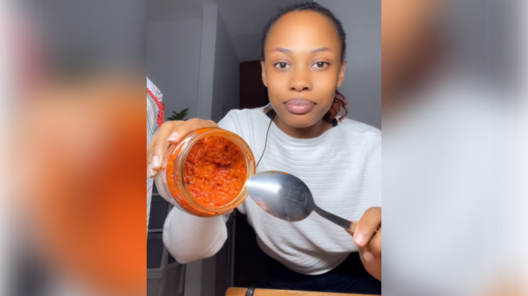 Afričanka poskusila domači ajvar