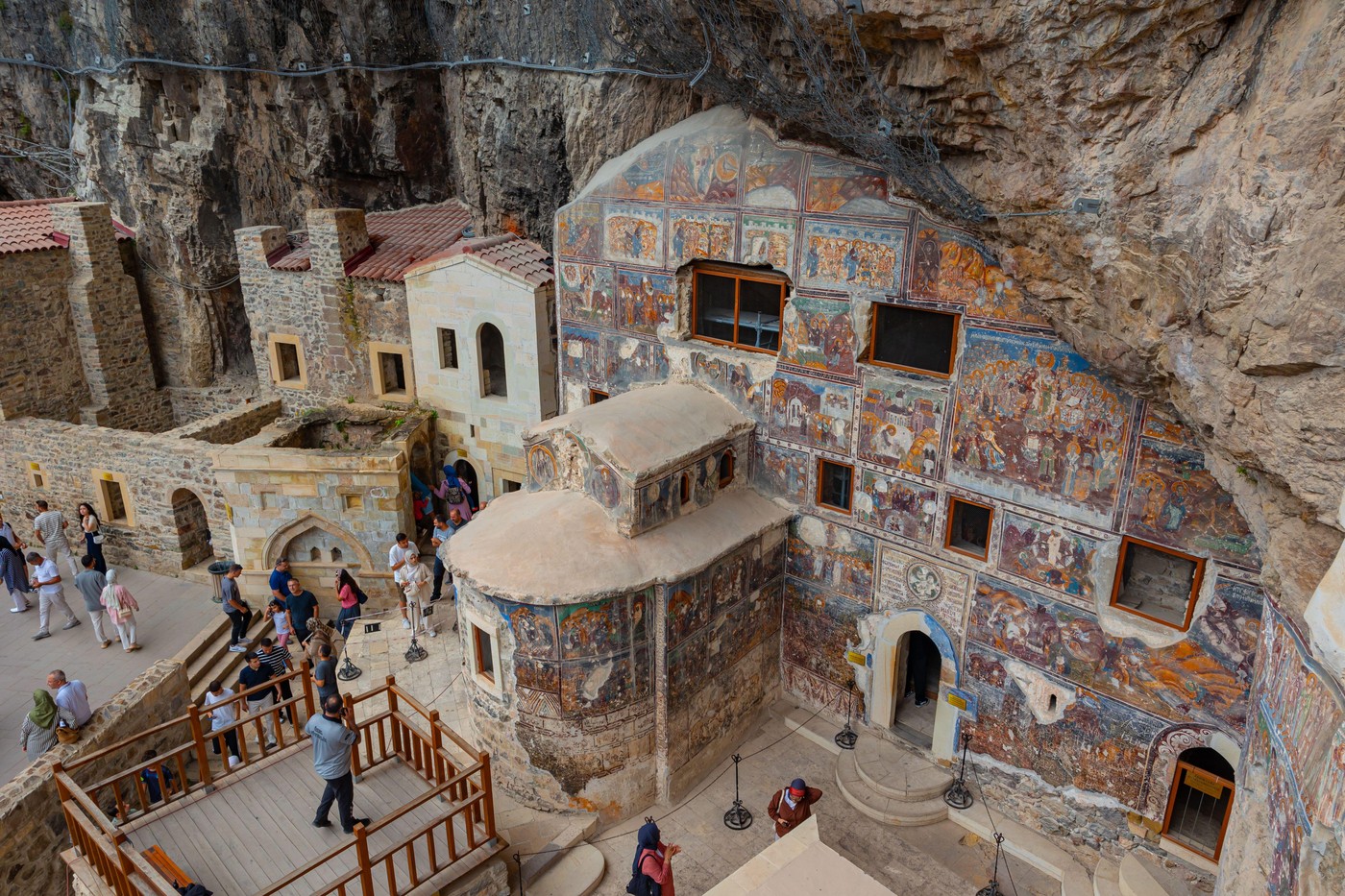 Freske na samostanu Sumela