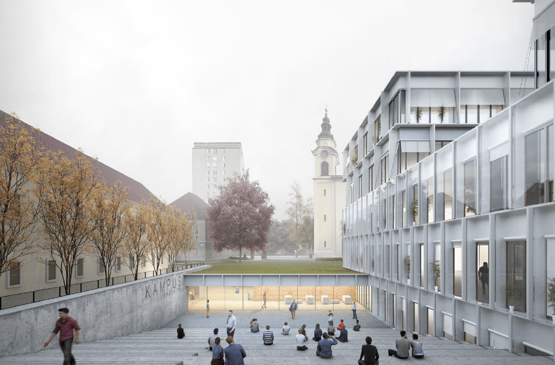 Gradnja novega Kampusa Vrazov trg I Medicinske fakultete Univerze v Ljubljani