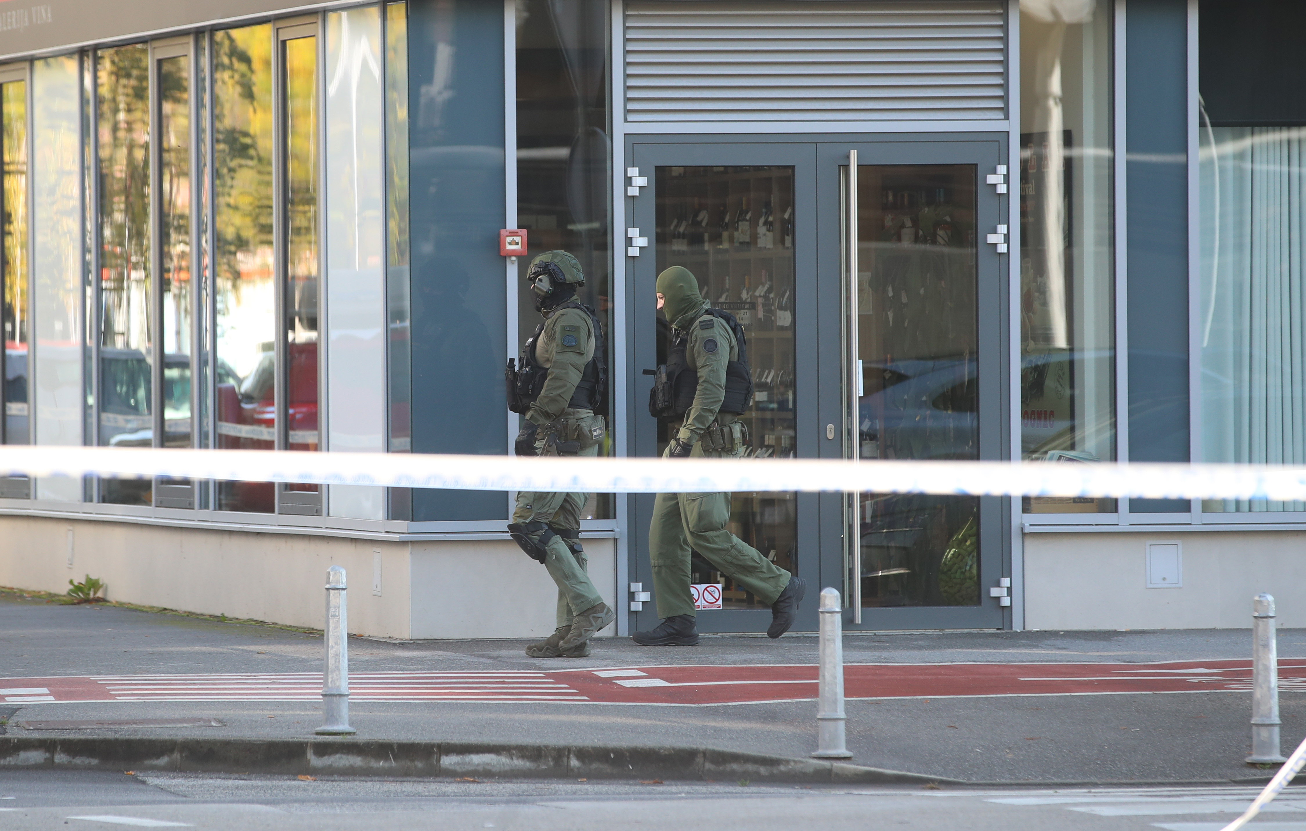 Streljanje v zagrebškem naselju Središće