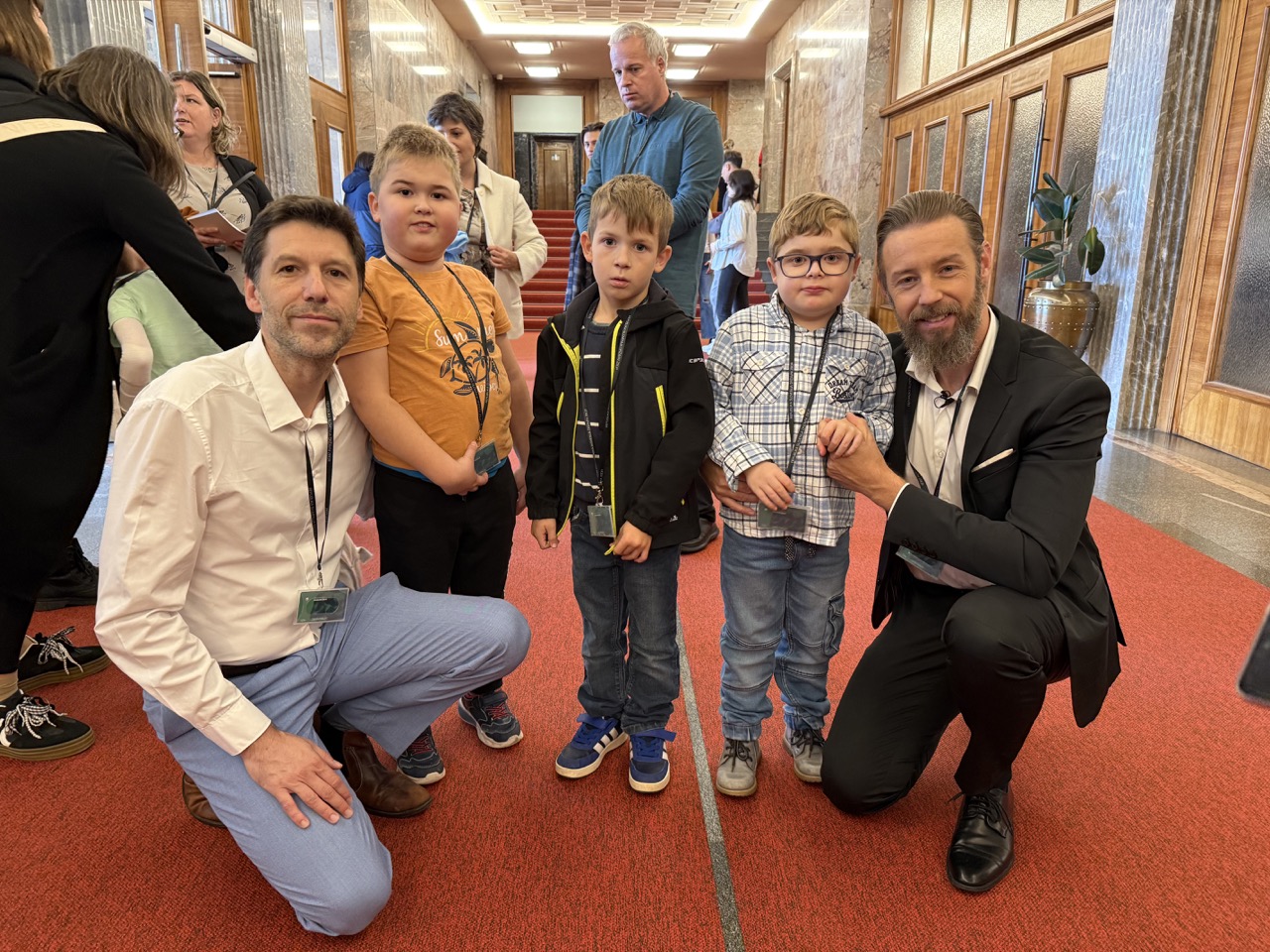 Predstavniki Društva Viljem Julijan so obiskali DZ