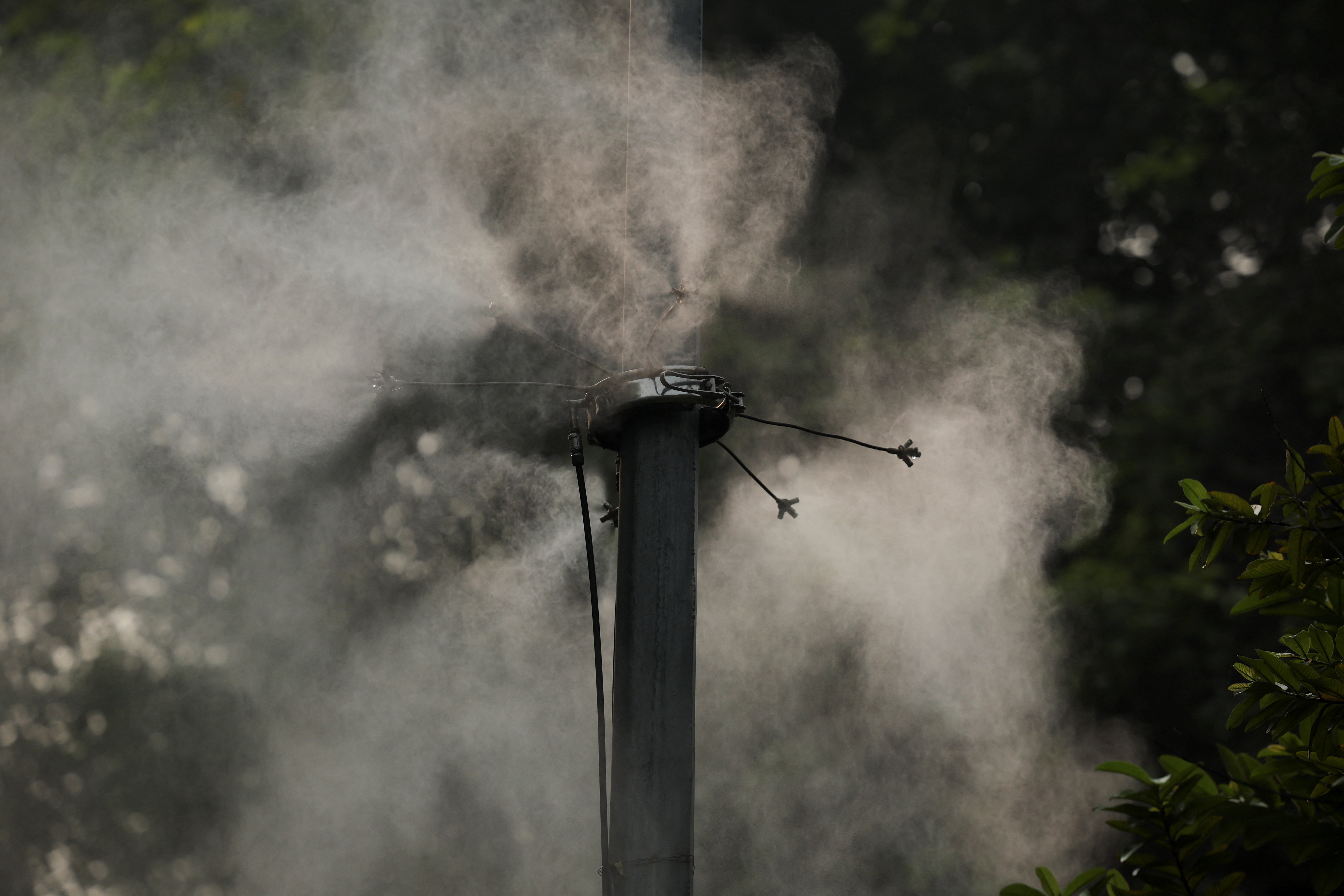 Sistem za čiščenje zraka v New Delhiju