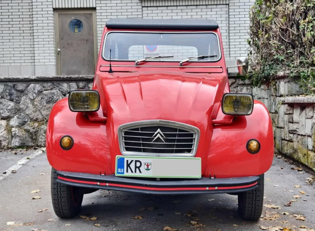 Diana Citroën parkirana na napačnem mestu