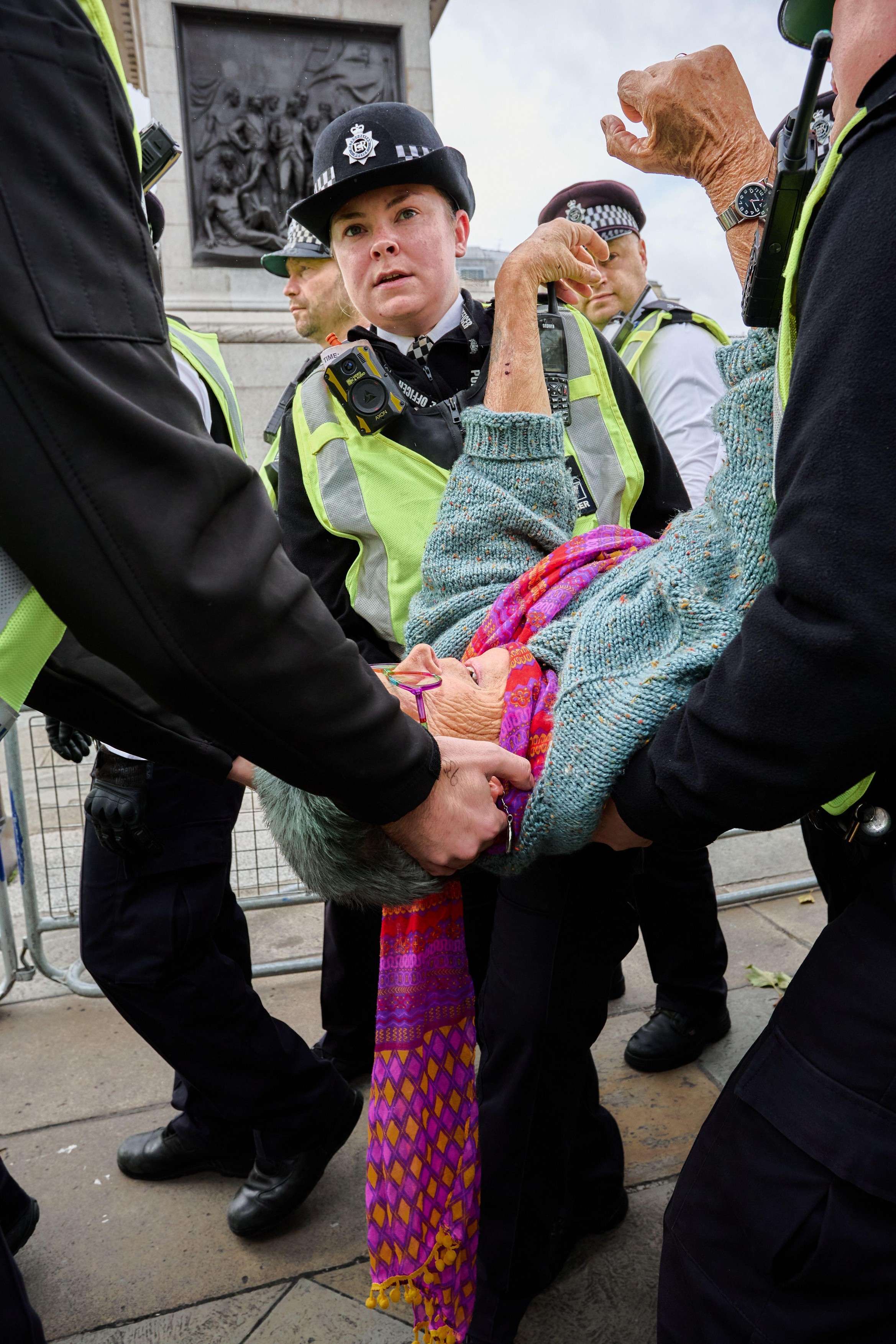 Protest v podporo Palestine Action