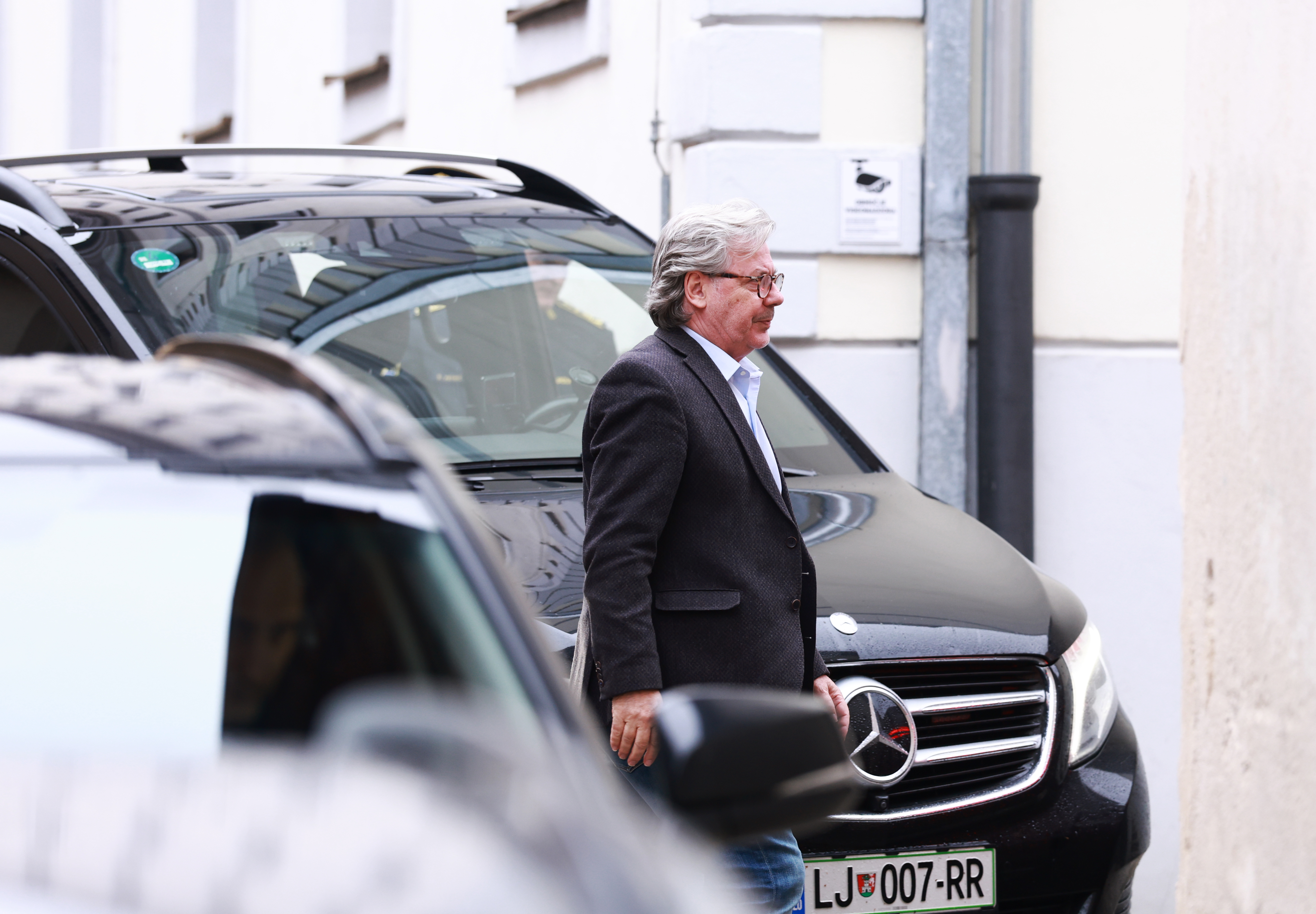 Prihod pristojnih v Novo mesto