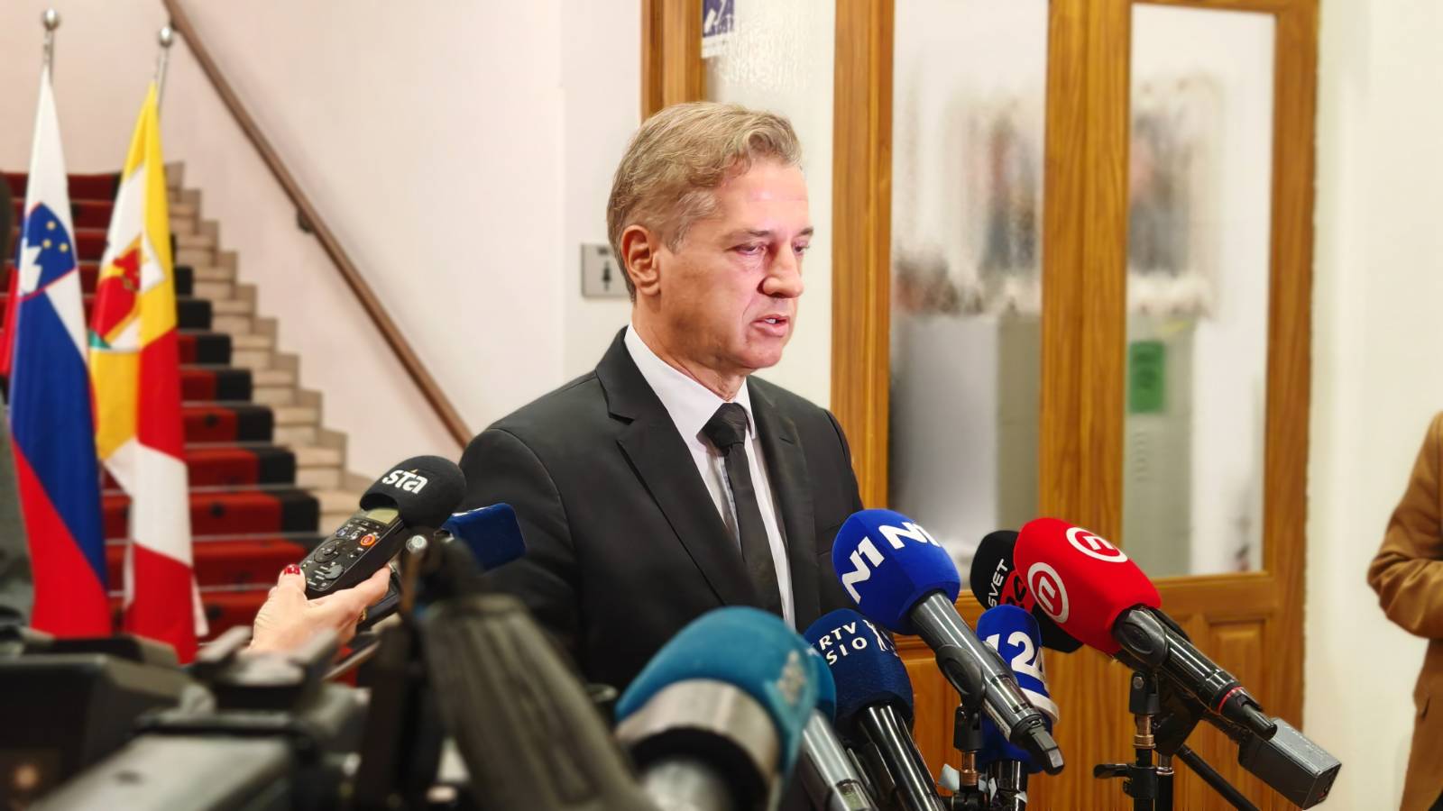 Izjava Roberta Goloba v Novem mestu