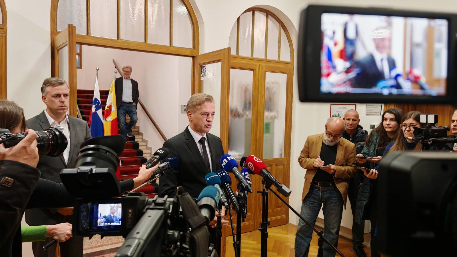 Izjava Roberta Goloba v Novem mestu