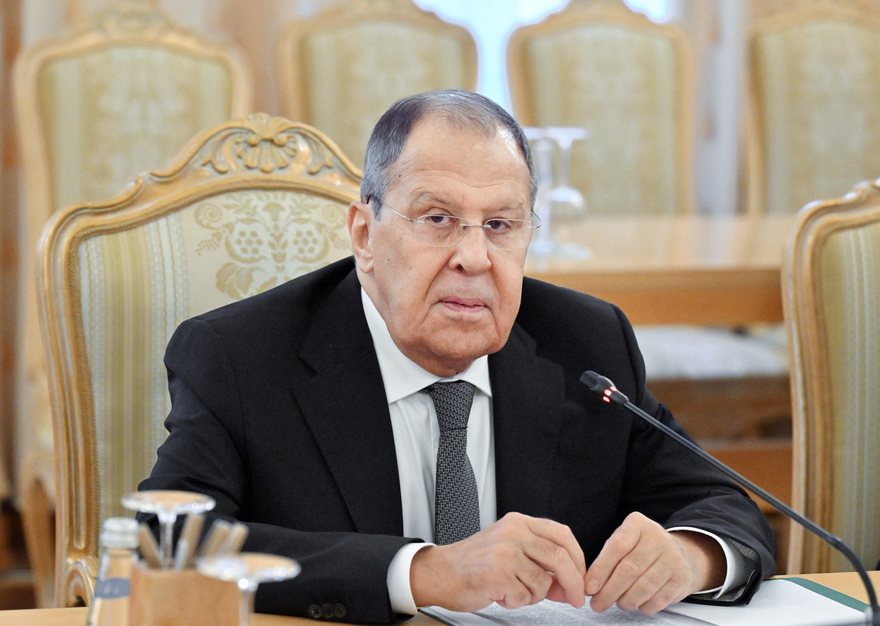 Ruski zunanji minister Sergej Lovrov