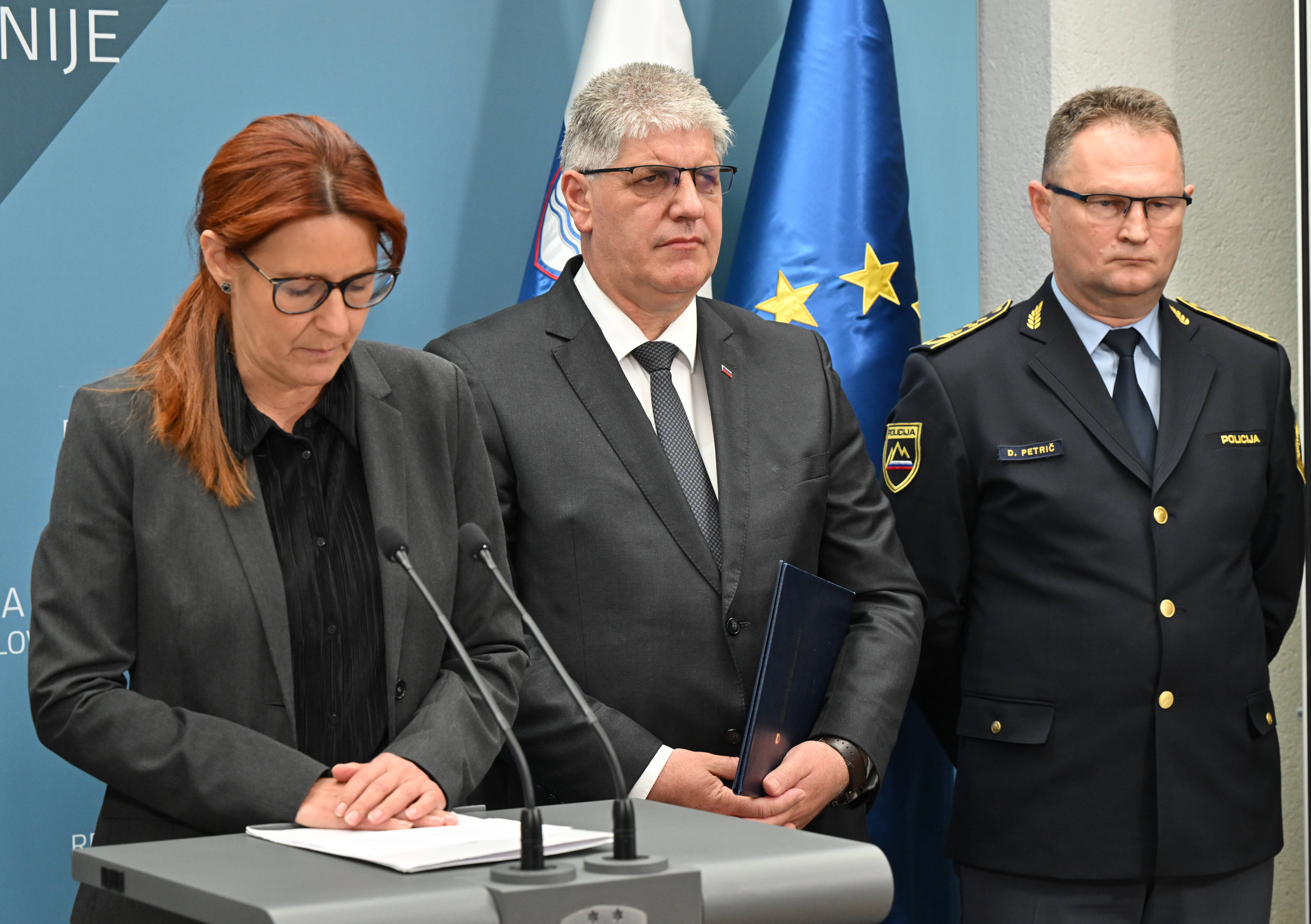 Boštjan Poklukar in Andreja Katič