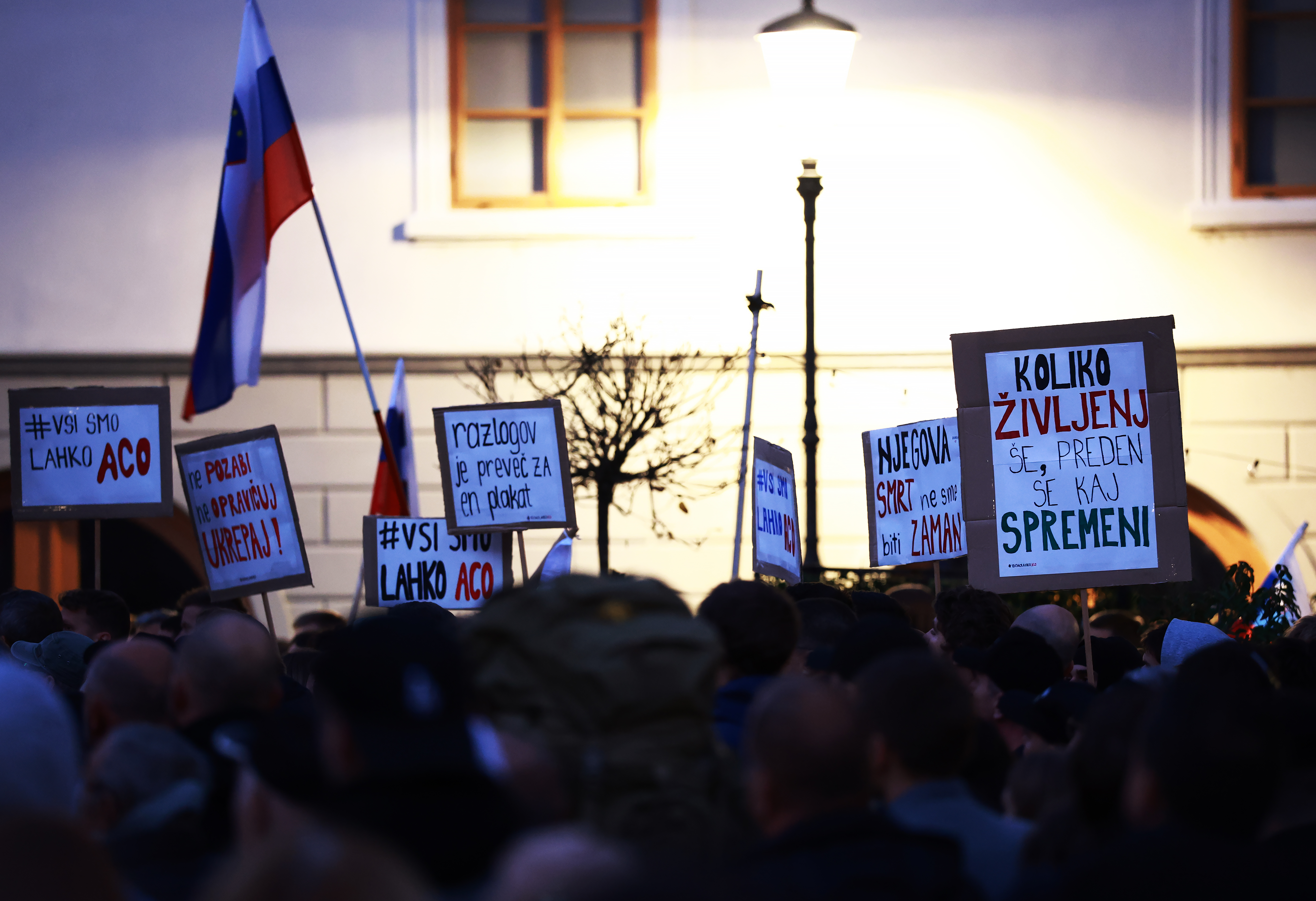 Protestni shod v Novem mestu