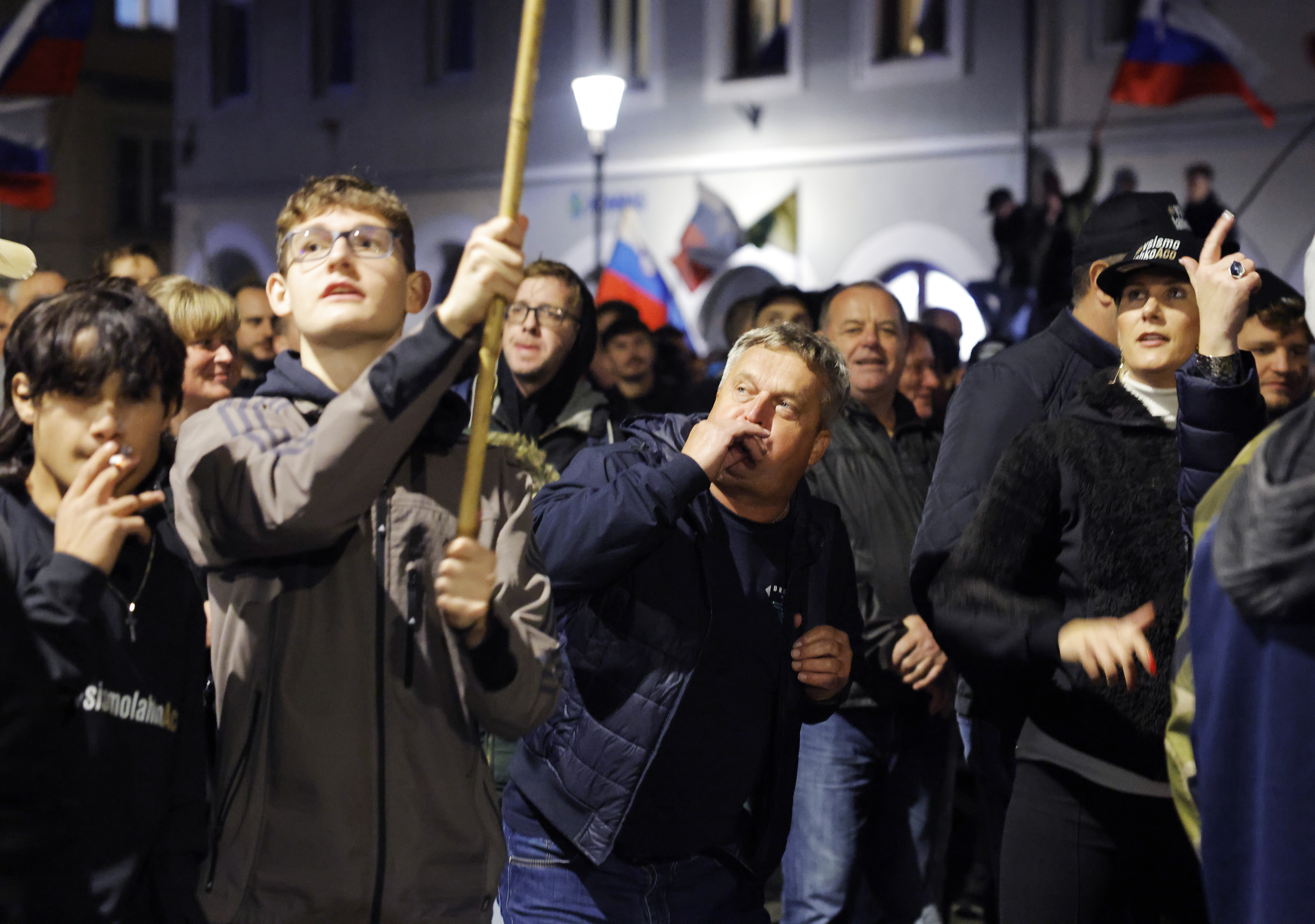 Protestni shod v Novem mestu