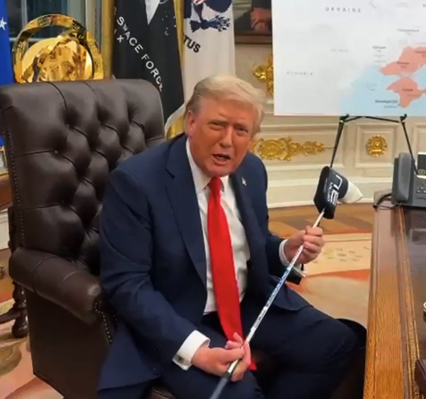 golf palica trump ukrajina