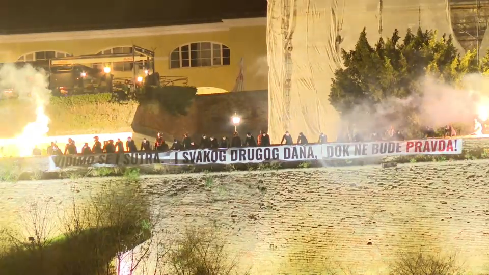 Transparent s petrovaradinske trdnjave