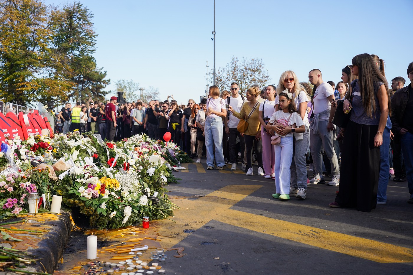 Shod ob obletnice tragedije v Novem Sadu