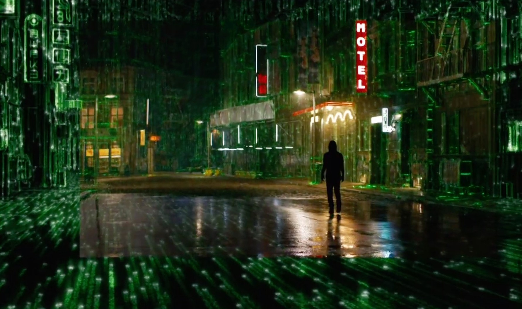 Prizor iz filma Matrix Resurrections, Matrica Vstajenje, 4. del