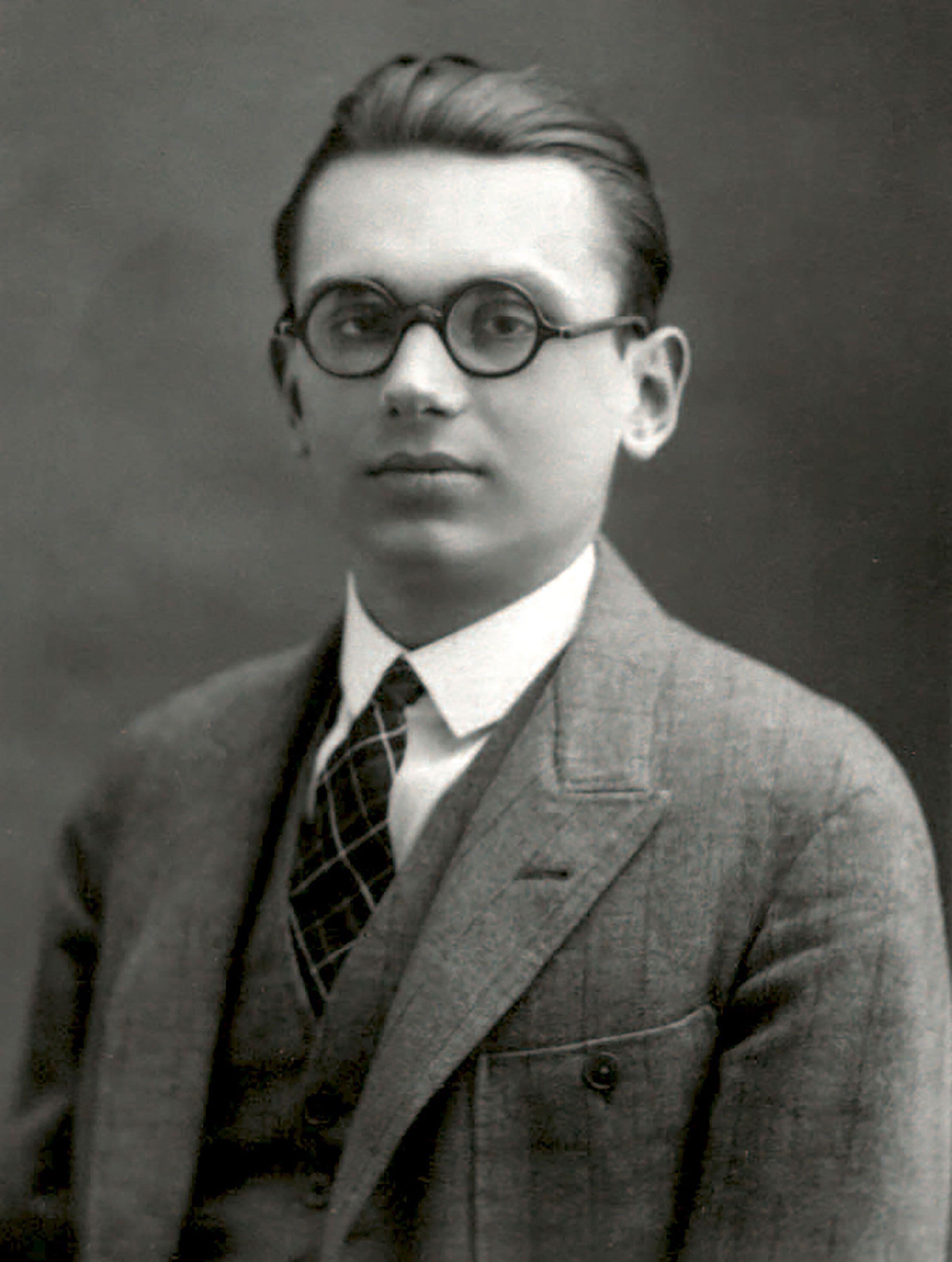 Avstrijski matematik in logik Kurt Gödel (1906-1978)
