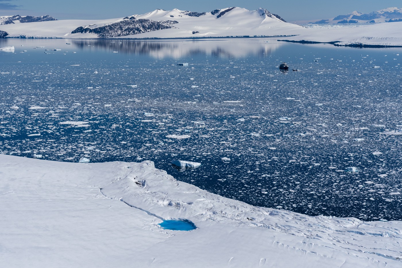 Ledenik na Antarktiki