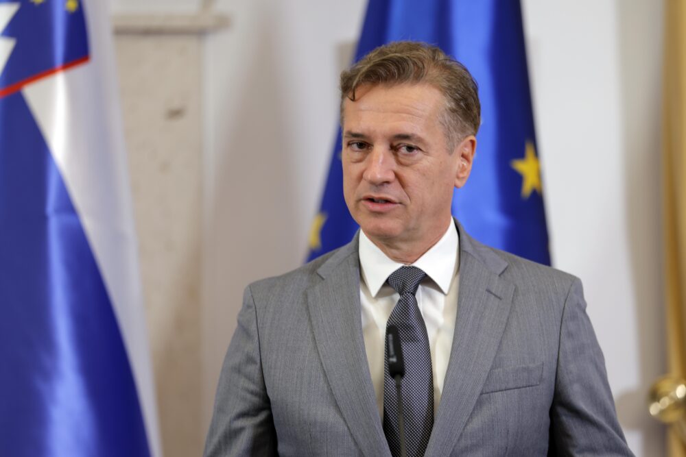 Slovenija, Brdo pri Kranju, 13.10.2025, 13. oktober 2025Mark Rutte in Robert Golob govorita na novinarski konferenci ob robu zasedanja parlamentarne skupščine zveze  Nato v Sloveniji. politikaFoto:Borut  Živulović/F.A.Bobo