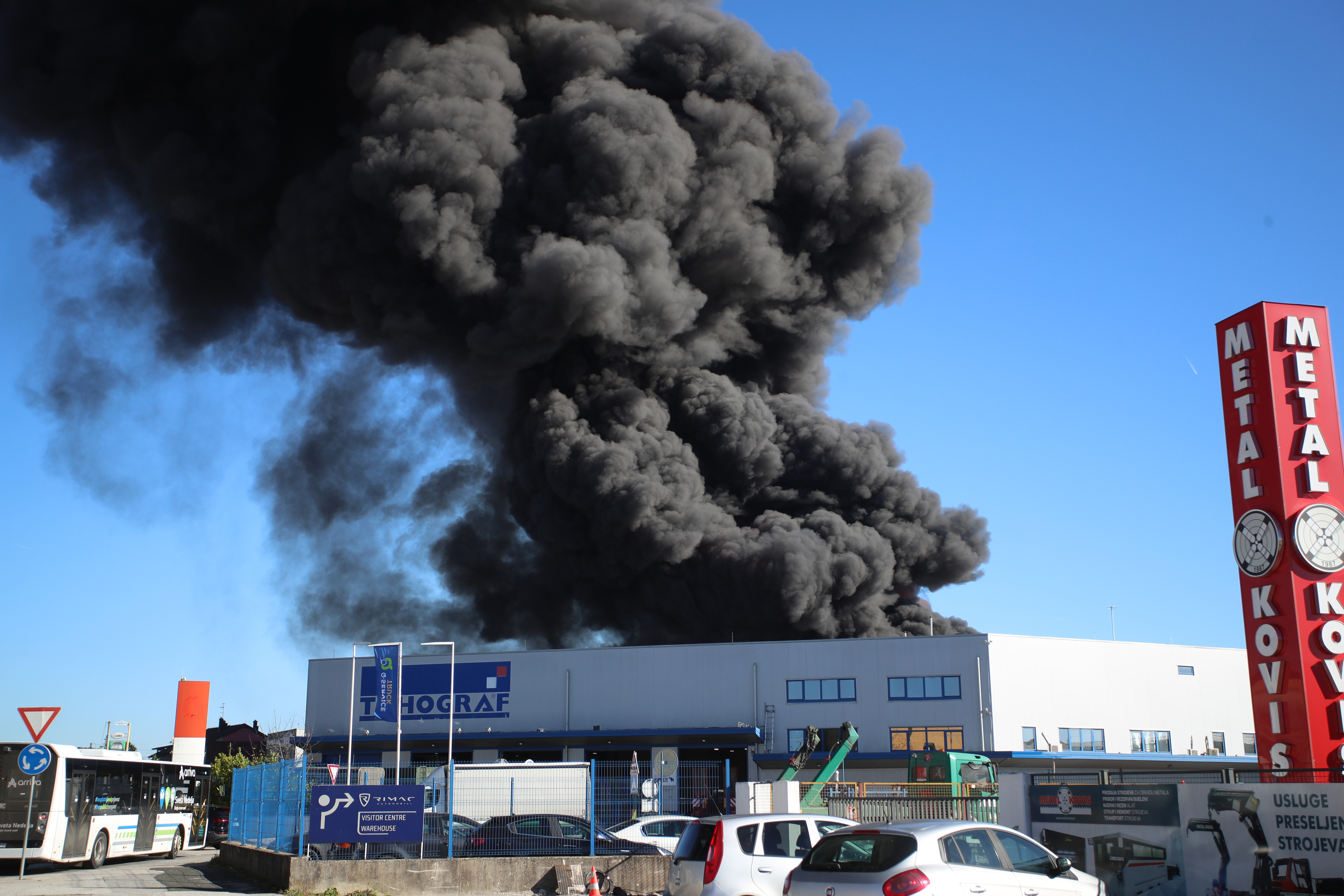 Požar Sveta Nedelja, HR