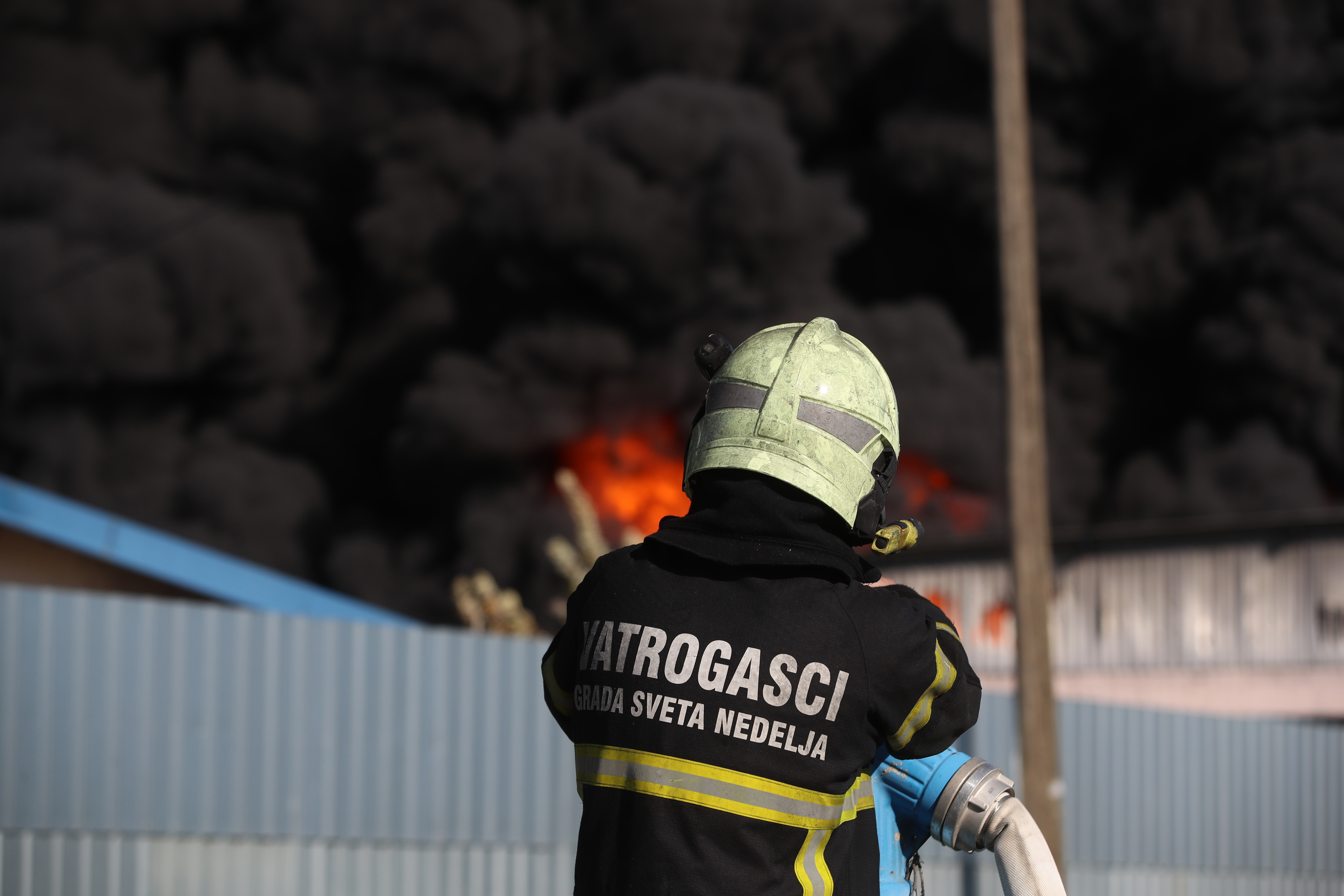 Požar Sveta Nedelja, HR