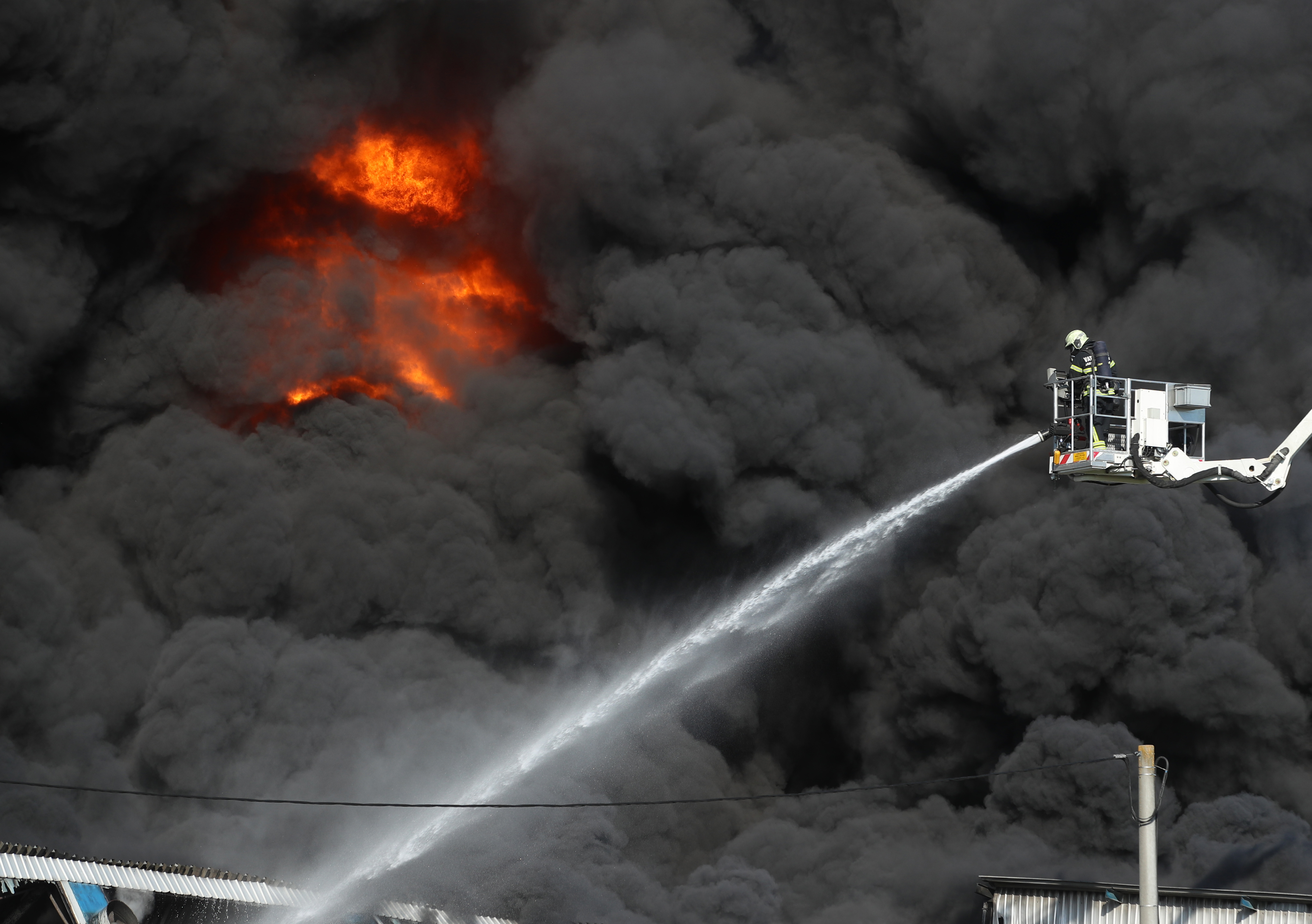 Požar Sveta Nedelja, HR