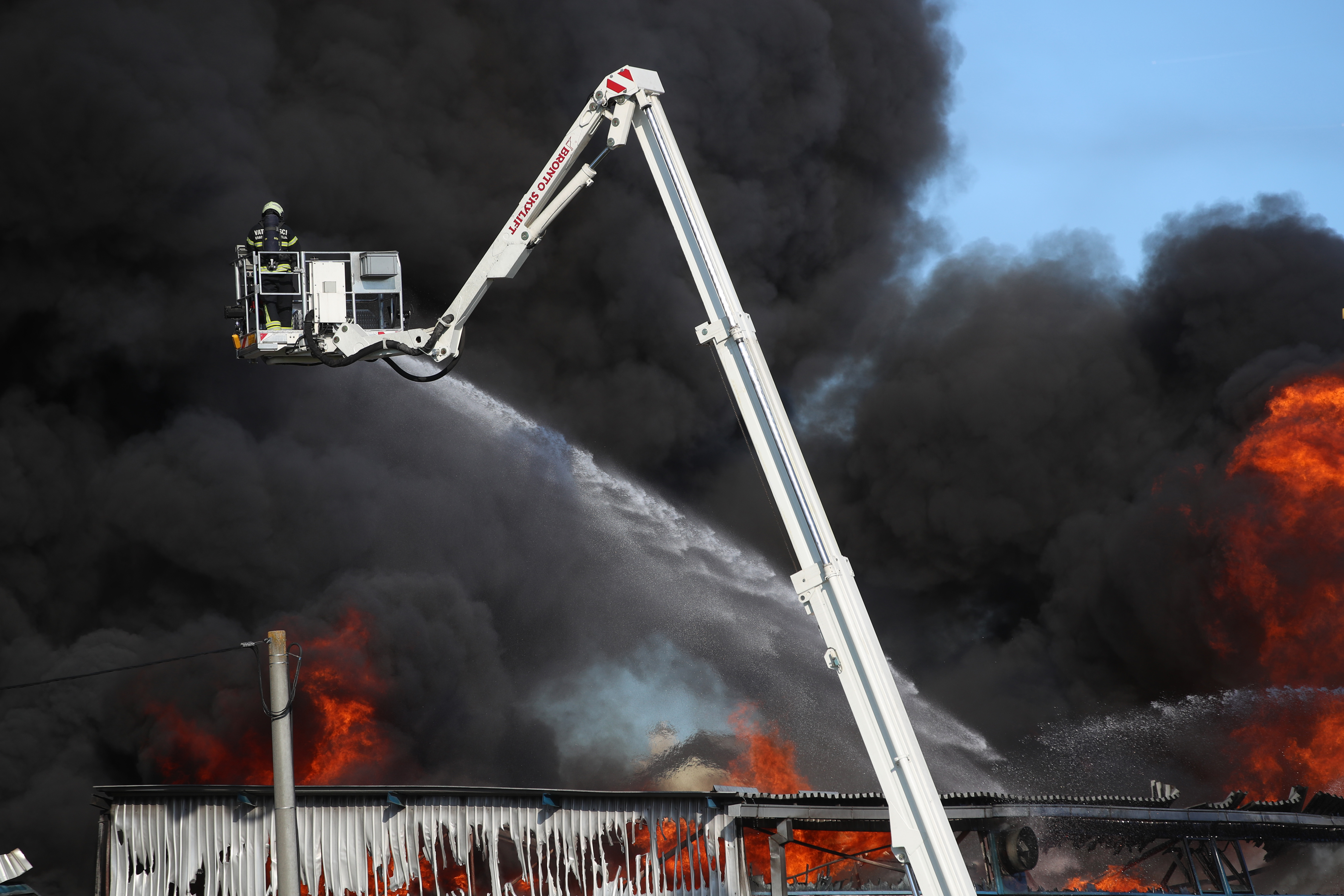 Požar Sveta Nedelja, HR