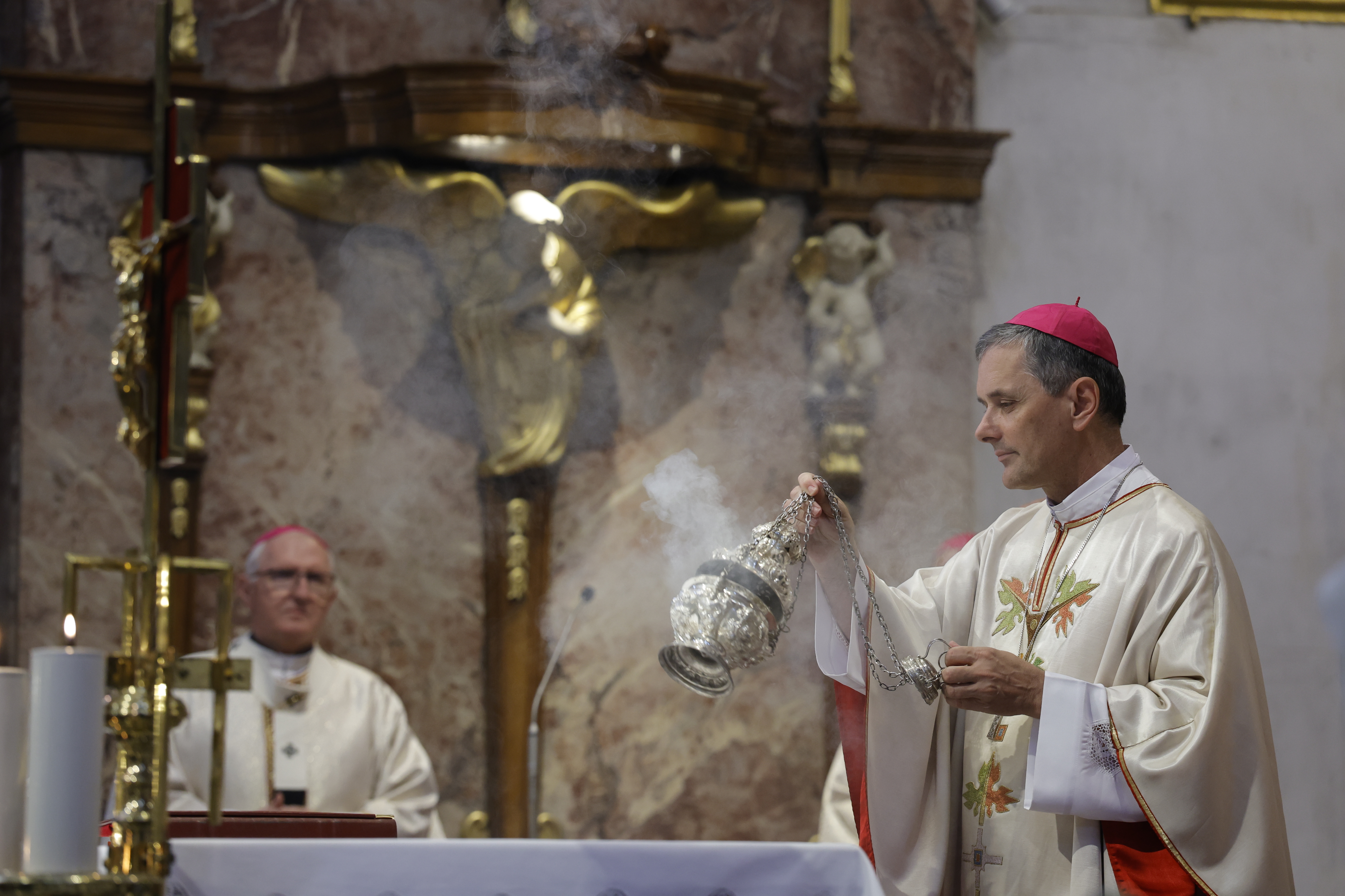 Andrej Saje, Stanislav Zore, maša za domovino
