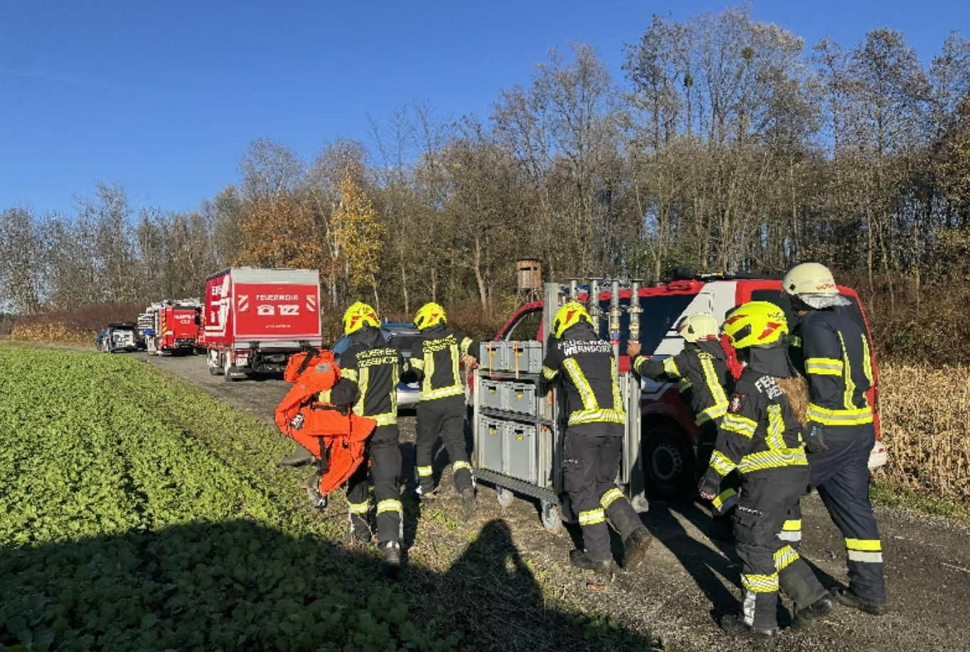 Reševalna akcija nasedlega konja