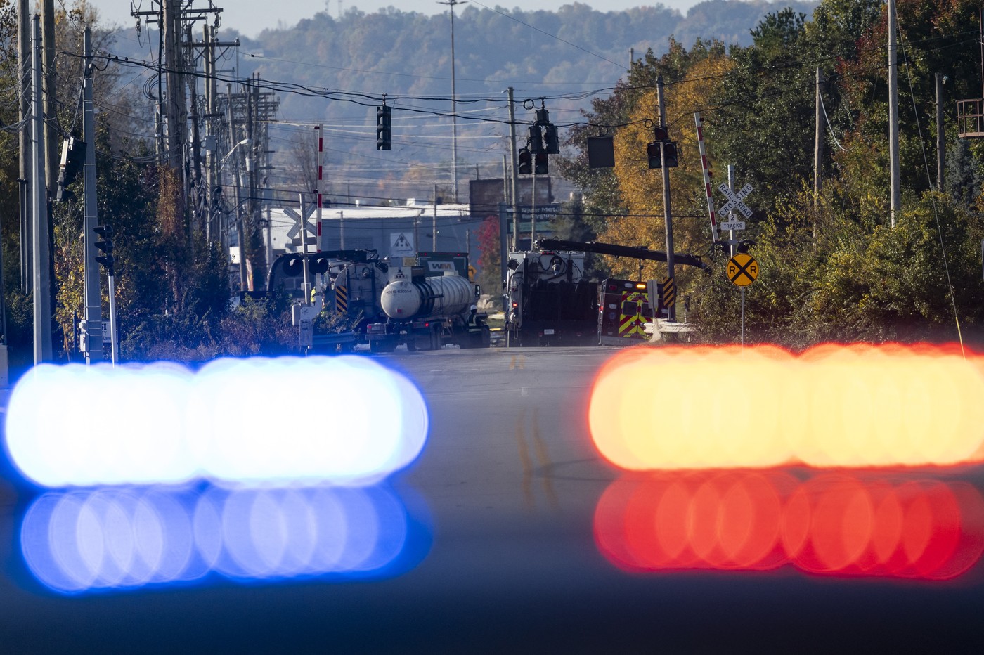 Prizor iz Louisvilla po strmoglavljenju letala
