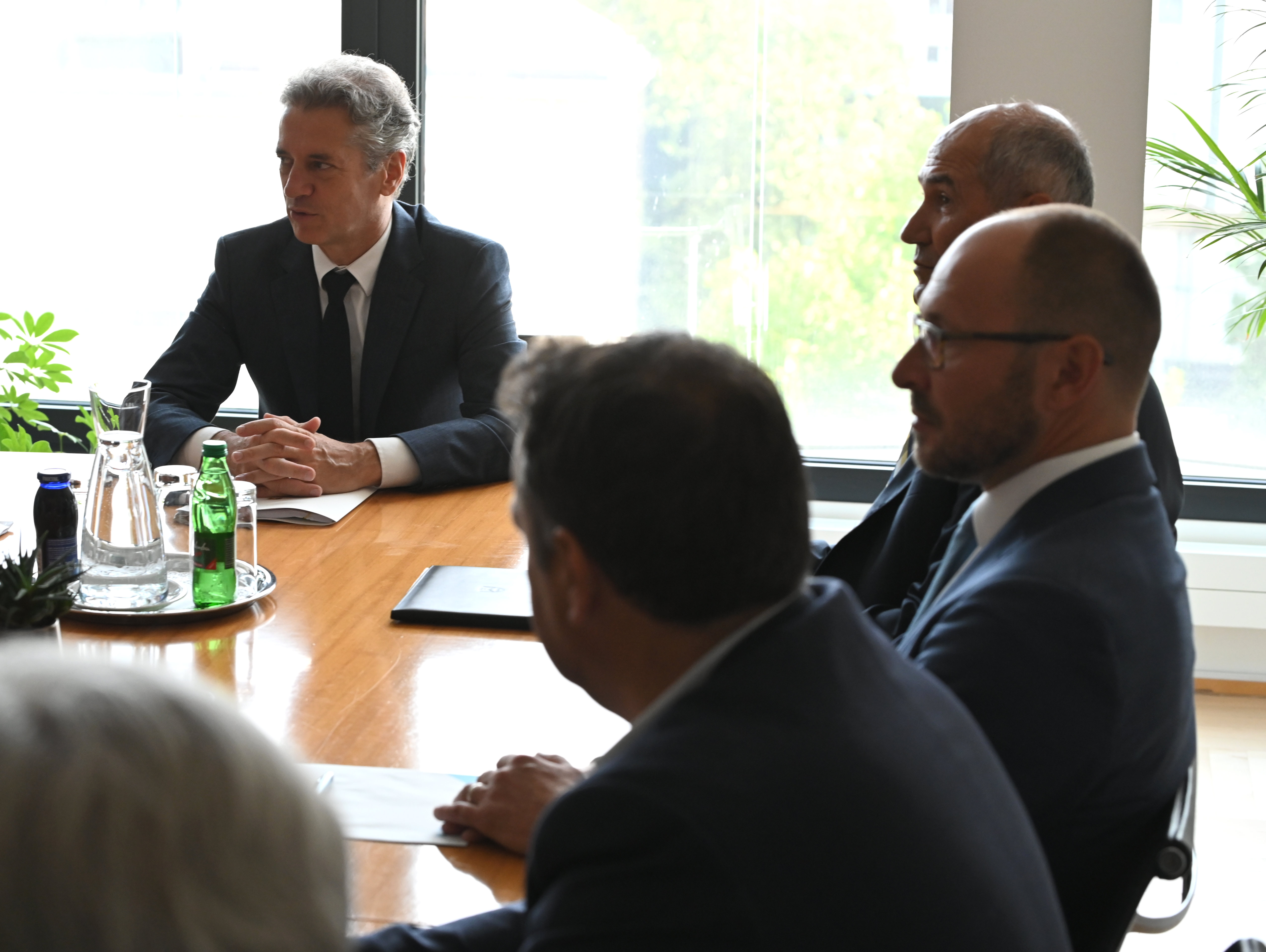 Janez Janša, Jernej Vrtovec, Robert Golob