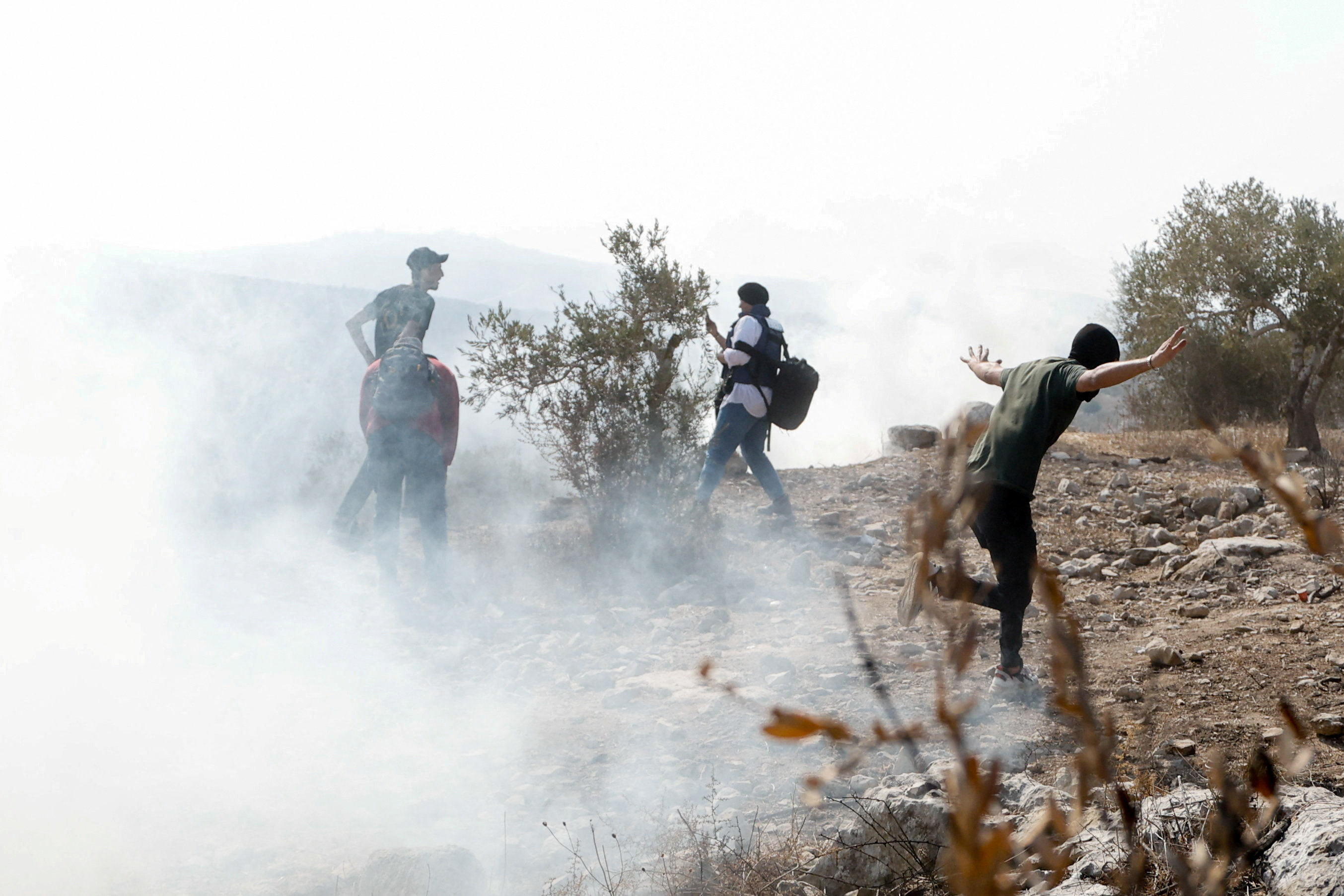 Izraelska vojska v palestinski vasi Beit Lid