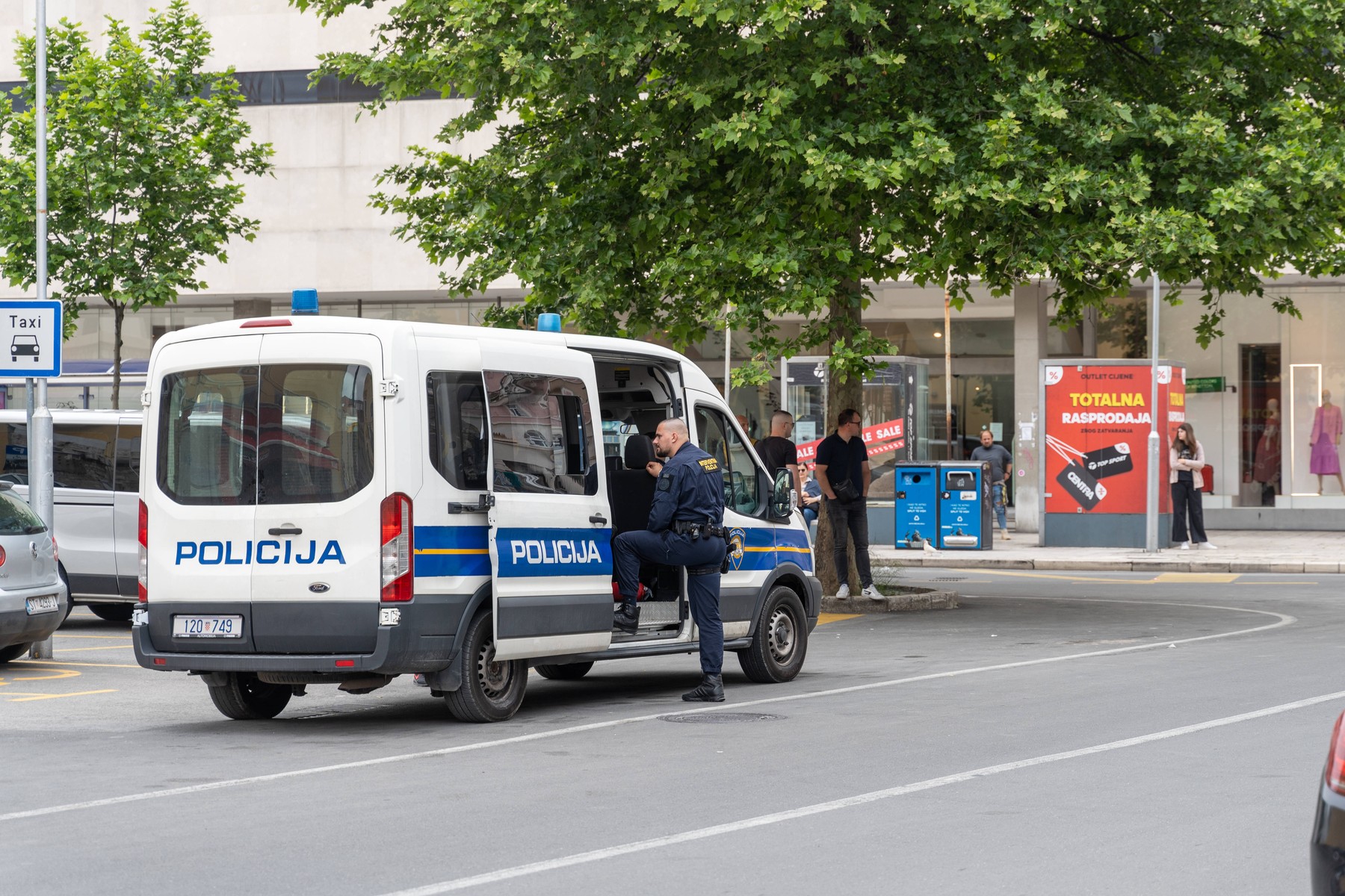 Hrvaška policija, Split