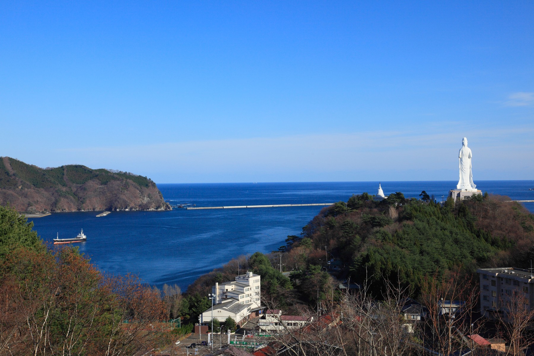 Prefektura Iwate na otoku Honšu, Japonska