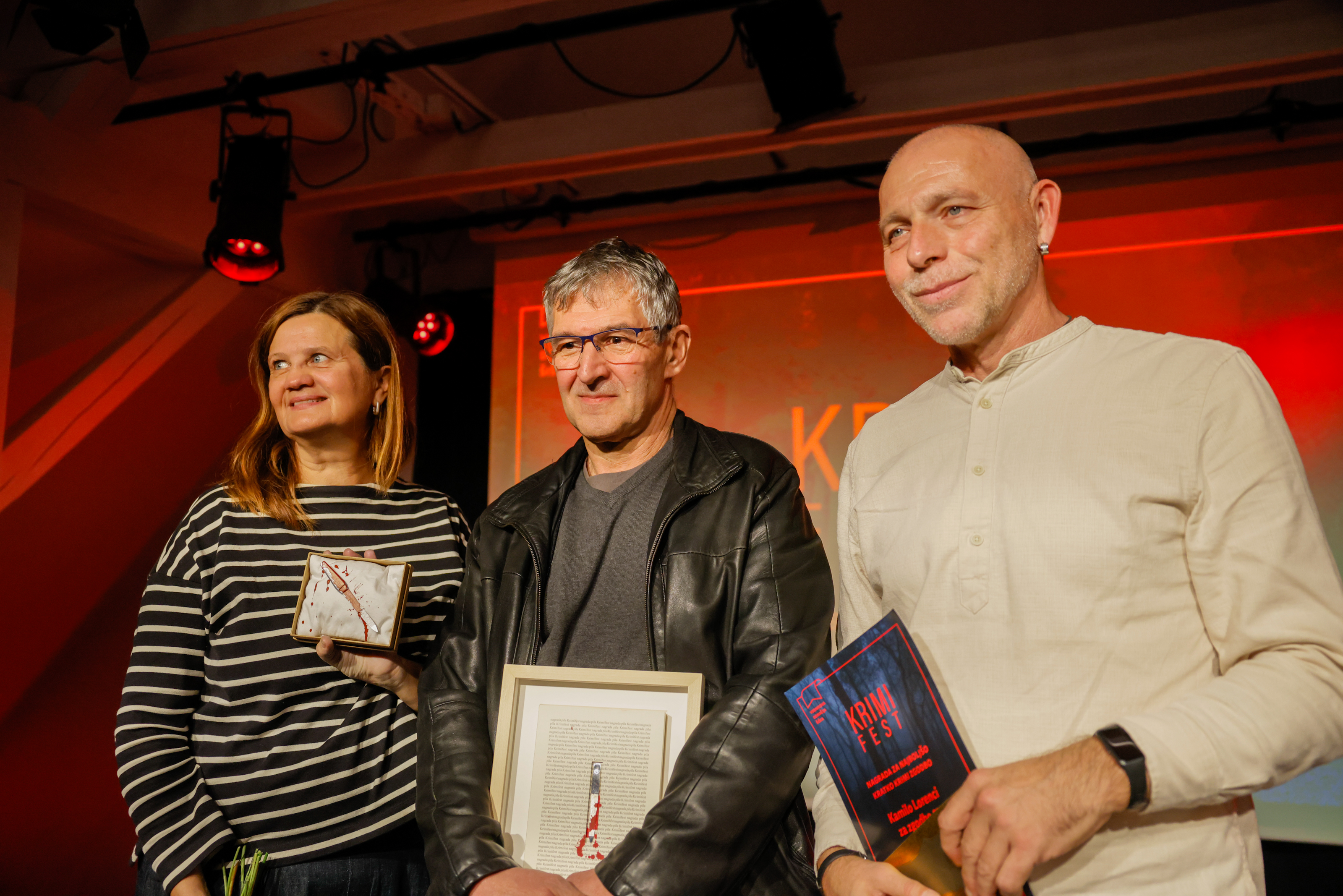 Podelitev nagrad ob koncu festivala Krimifest