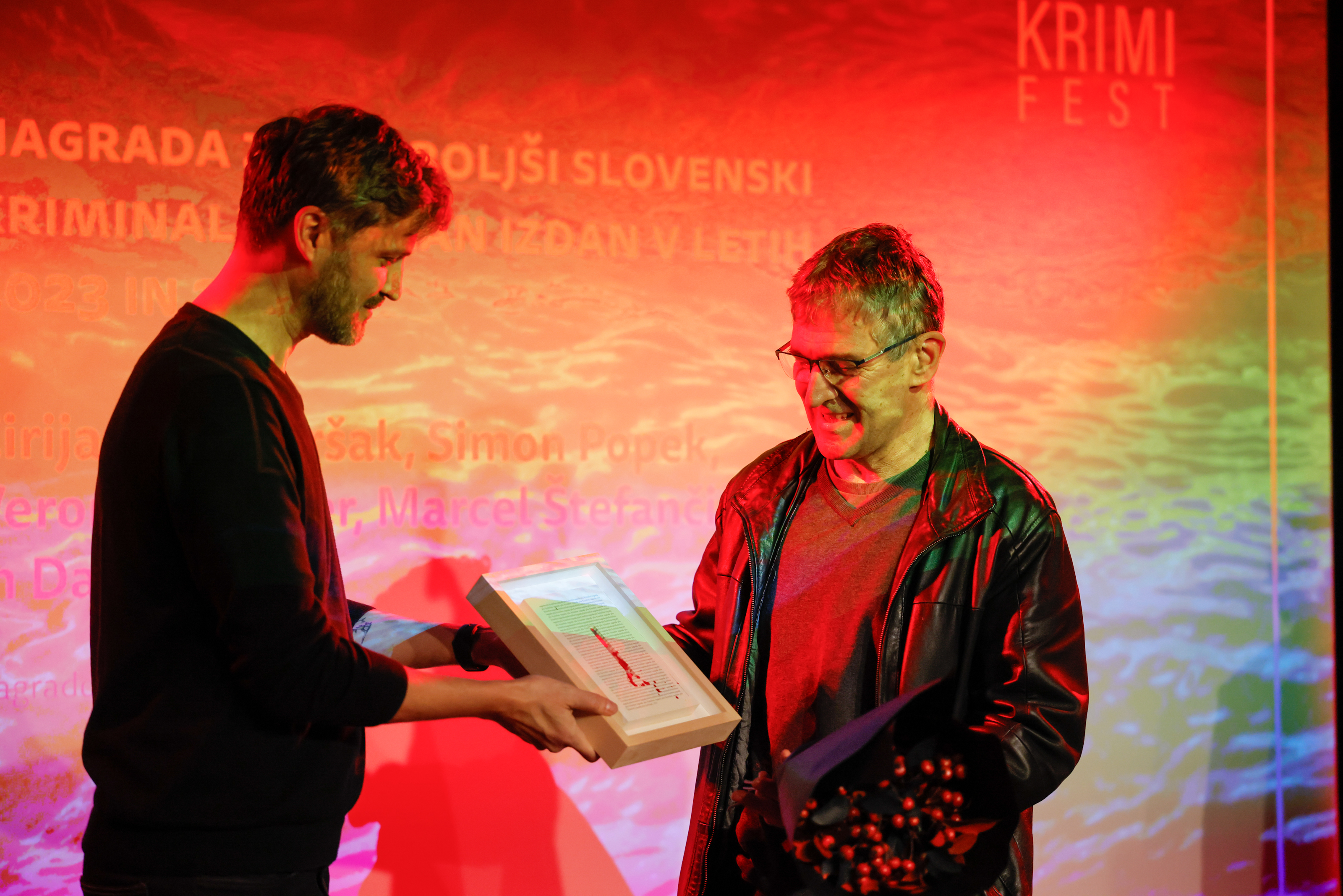 Podelitev nagrad ob koncu festivala Krimifest