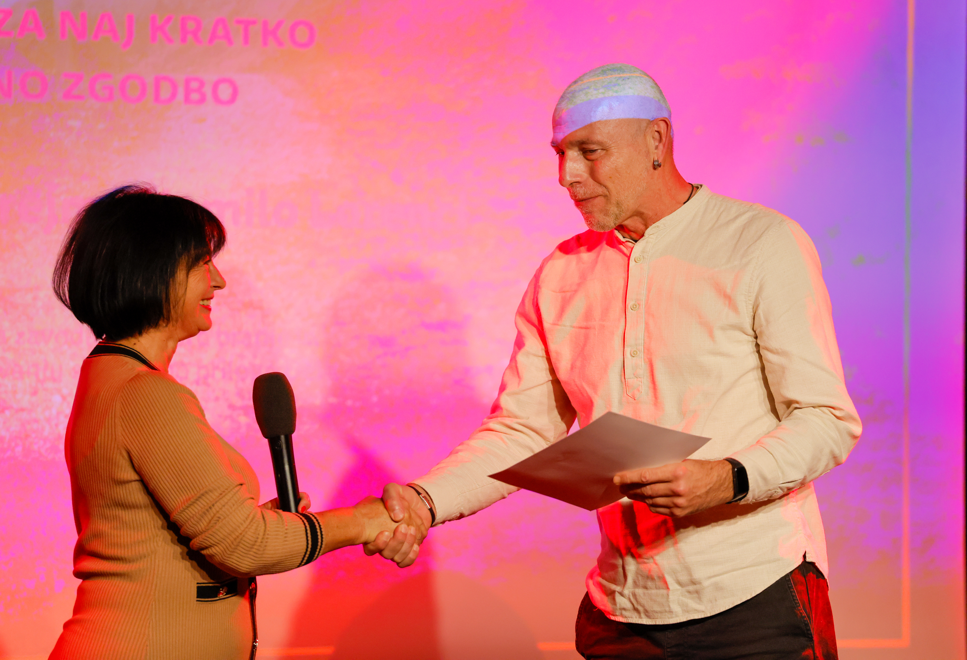 Podelitev nagrad ob koncu festivala Krimifest