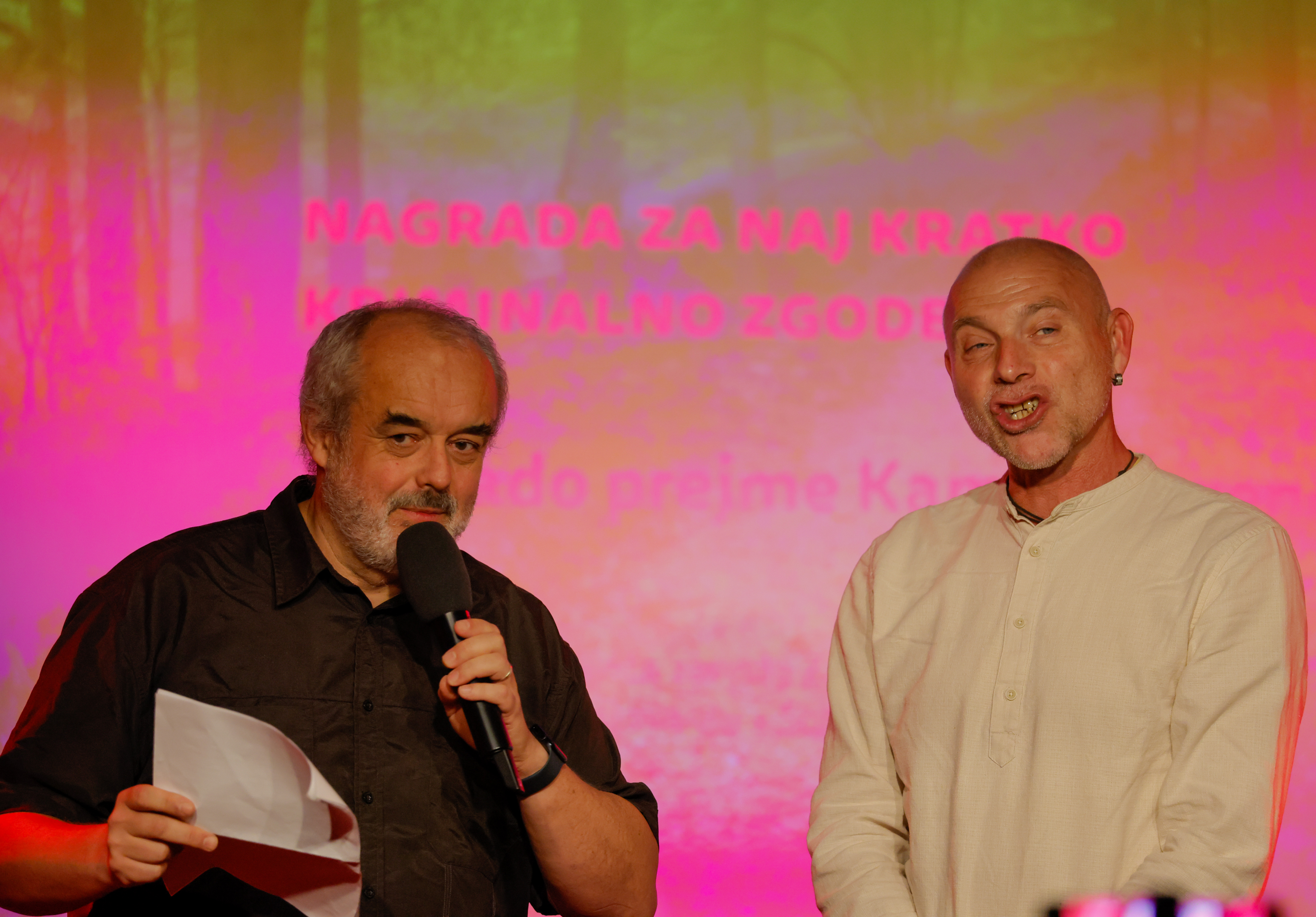 Podelitev nagrad ob koncu festivala Krimifest