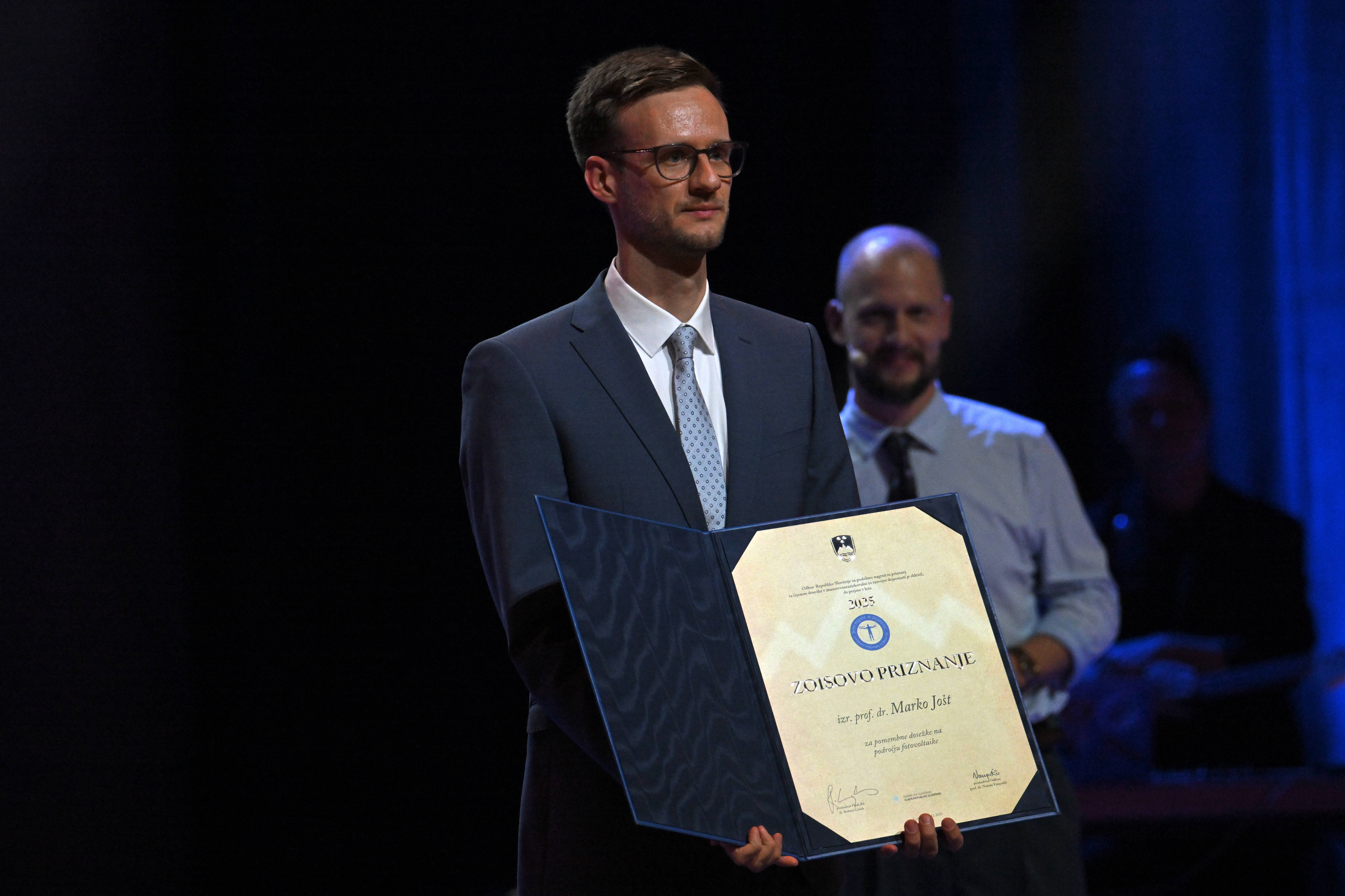Marko Jošt za pomembne dosežke na področju fotovoltaike